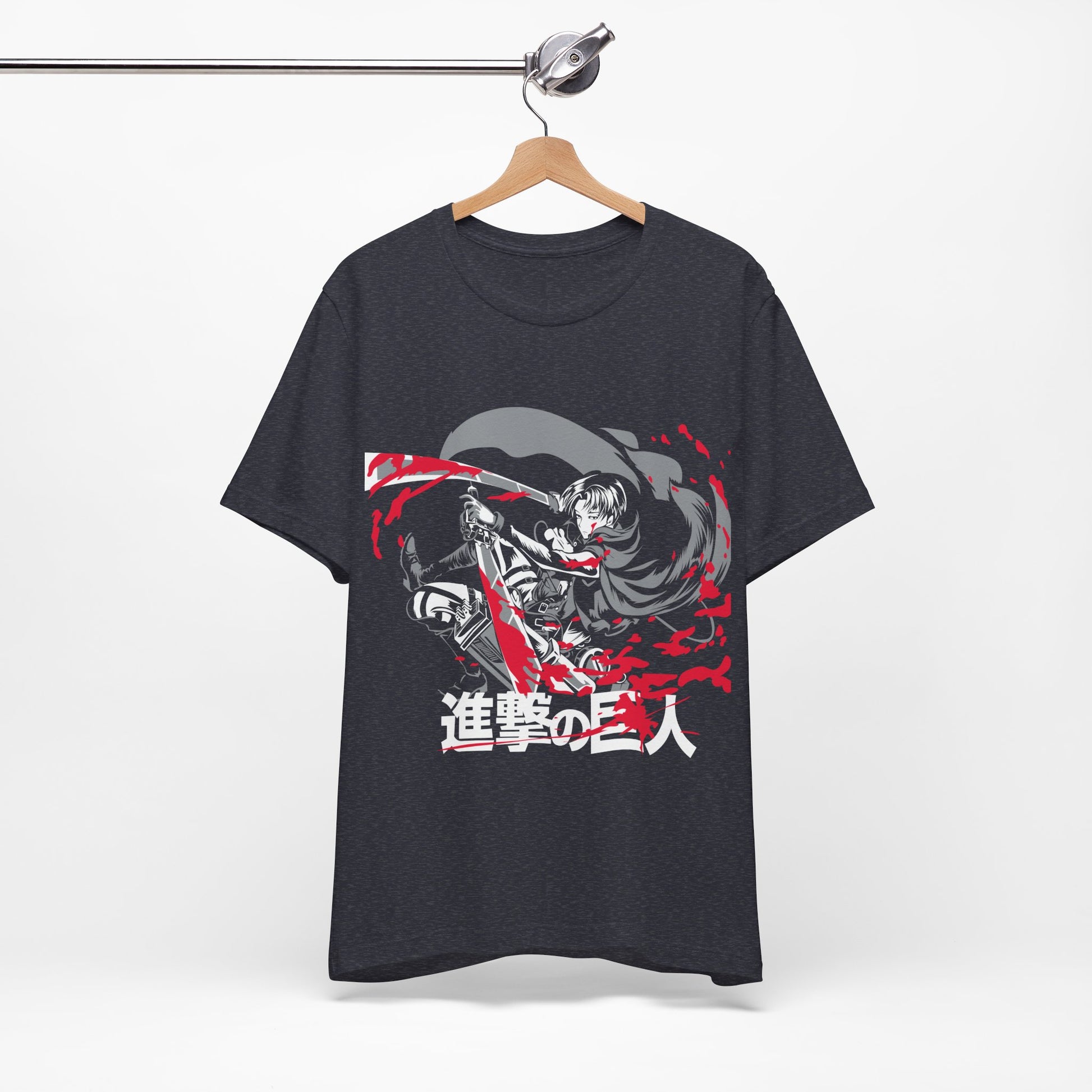 Levi Ackerman T-Shirt - Attack on Titan - GFAM STORE