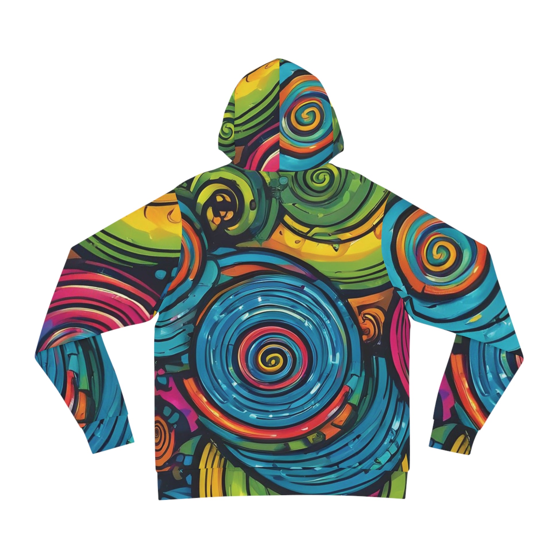 Whimsical Swirl Sweatshirt with Hood - GFAM STORE