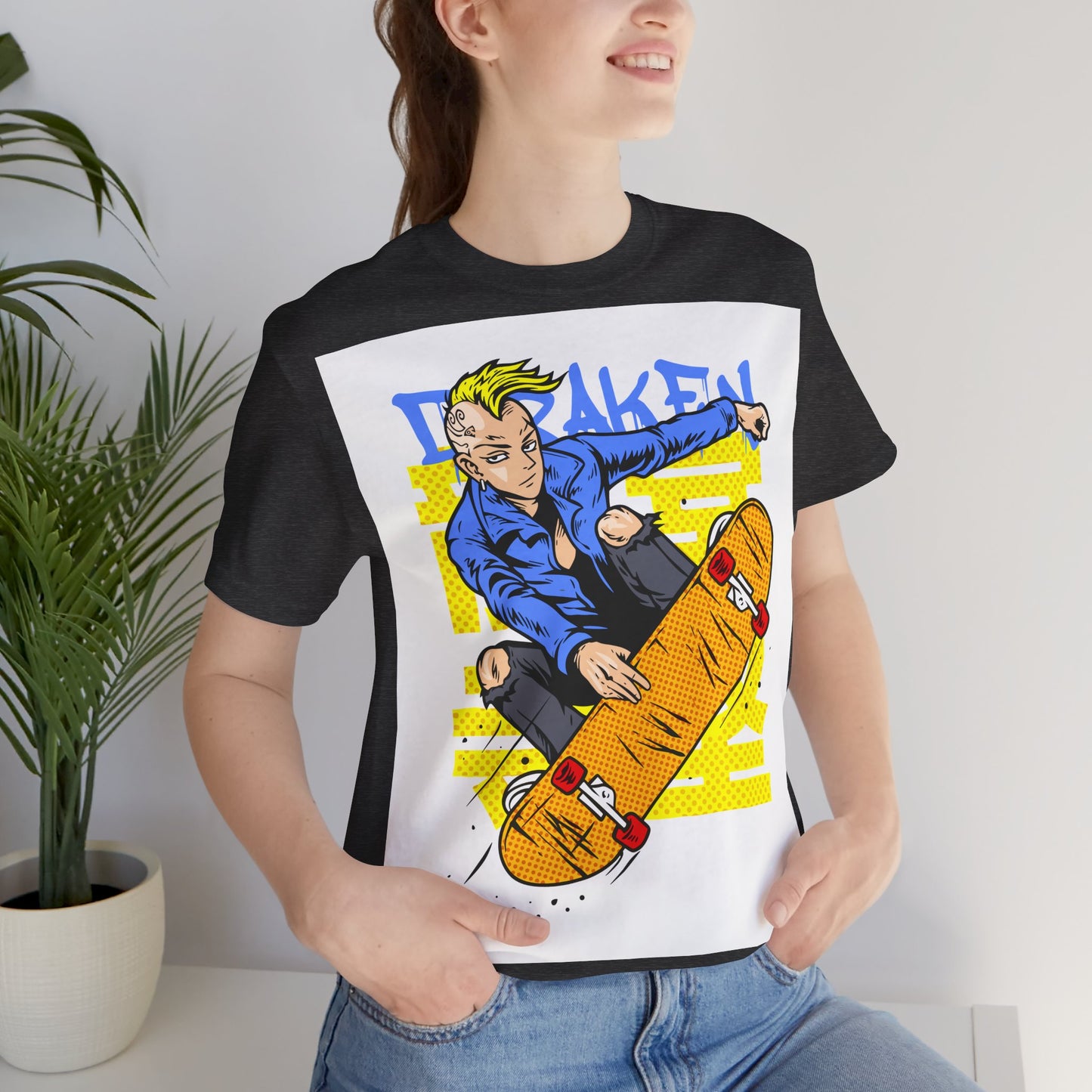 Draken Skateboard T-Shirt - GFAM STORE