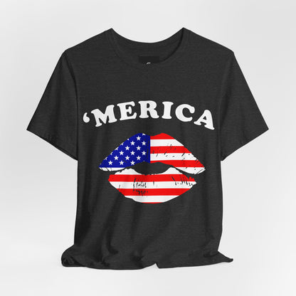 'Merica Tee - American Kiss - GFAM STORE