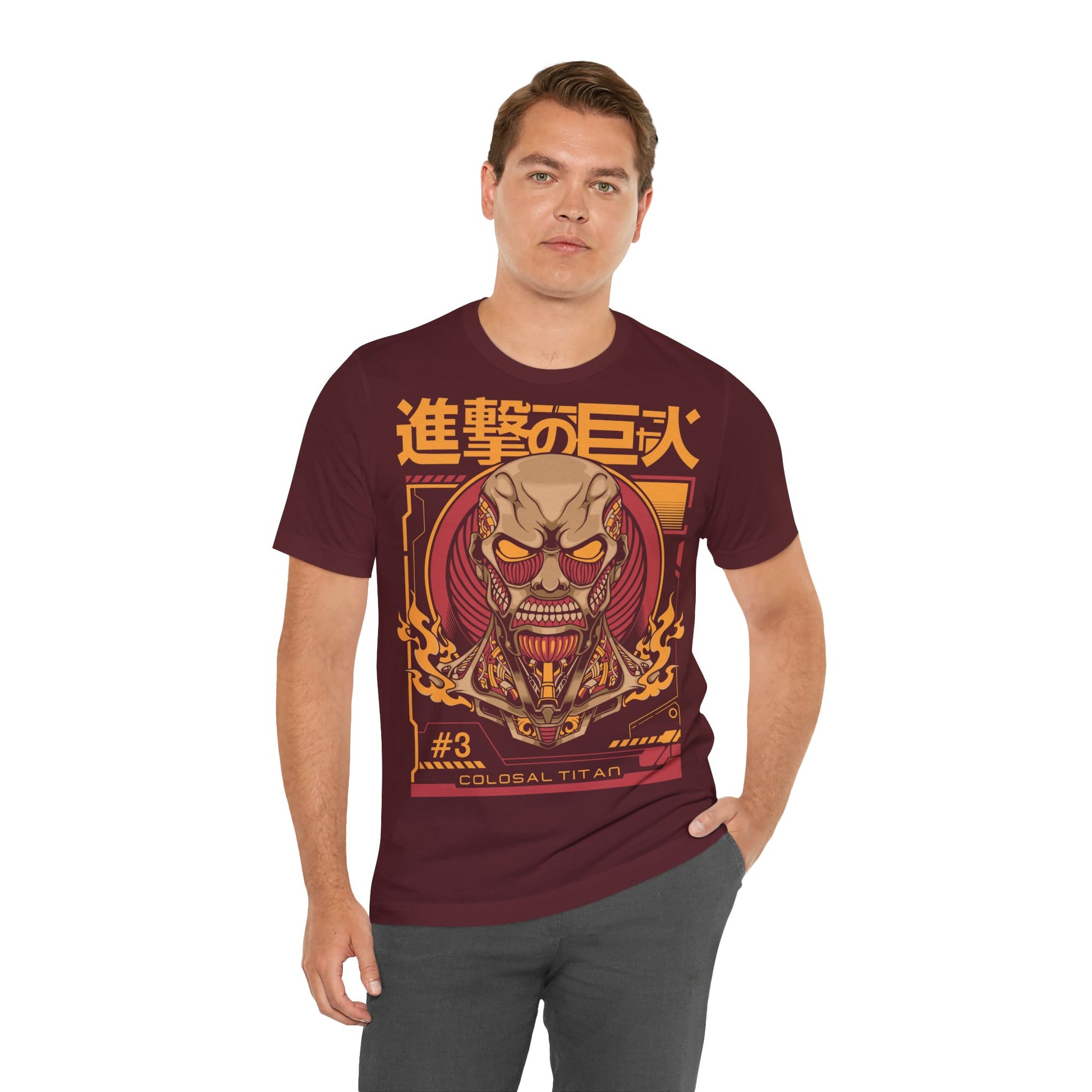 Attack on Titan T-Shirt - Robotic Colossal Titan - GFAM STORE