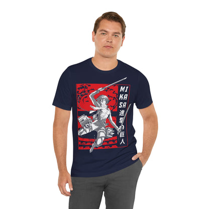 Attack on Titan T-Shirt - Mikasa Ackerman - GFAM STORE