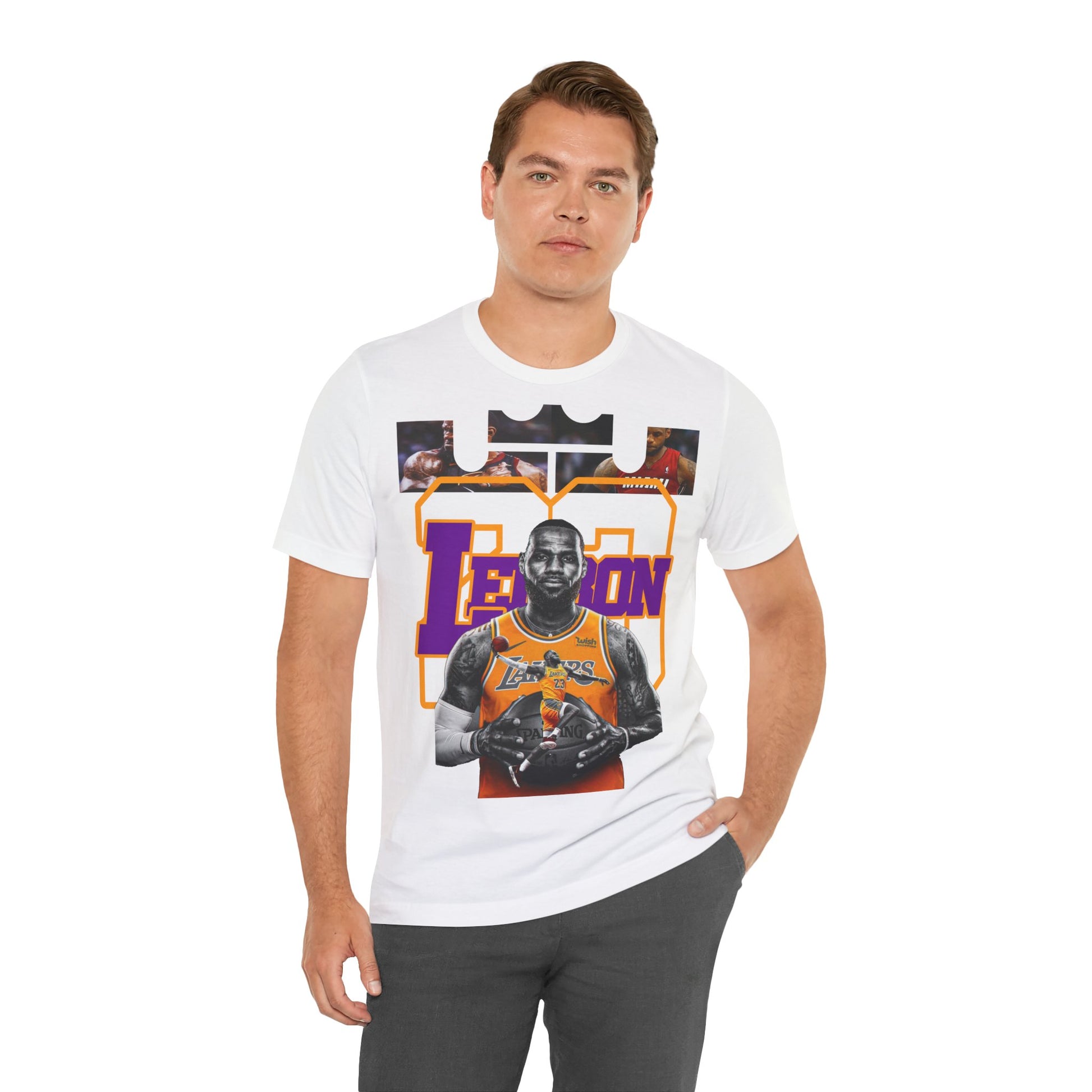 LeBron James Lakers T-Shirt - Basketball Legend - GFAM STORE