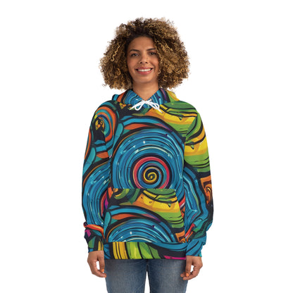 Whimsical Swirl Sweatshirt with Hood - GFAM STORE