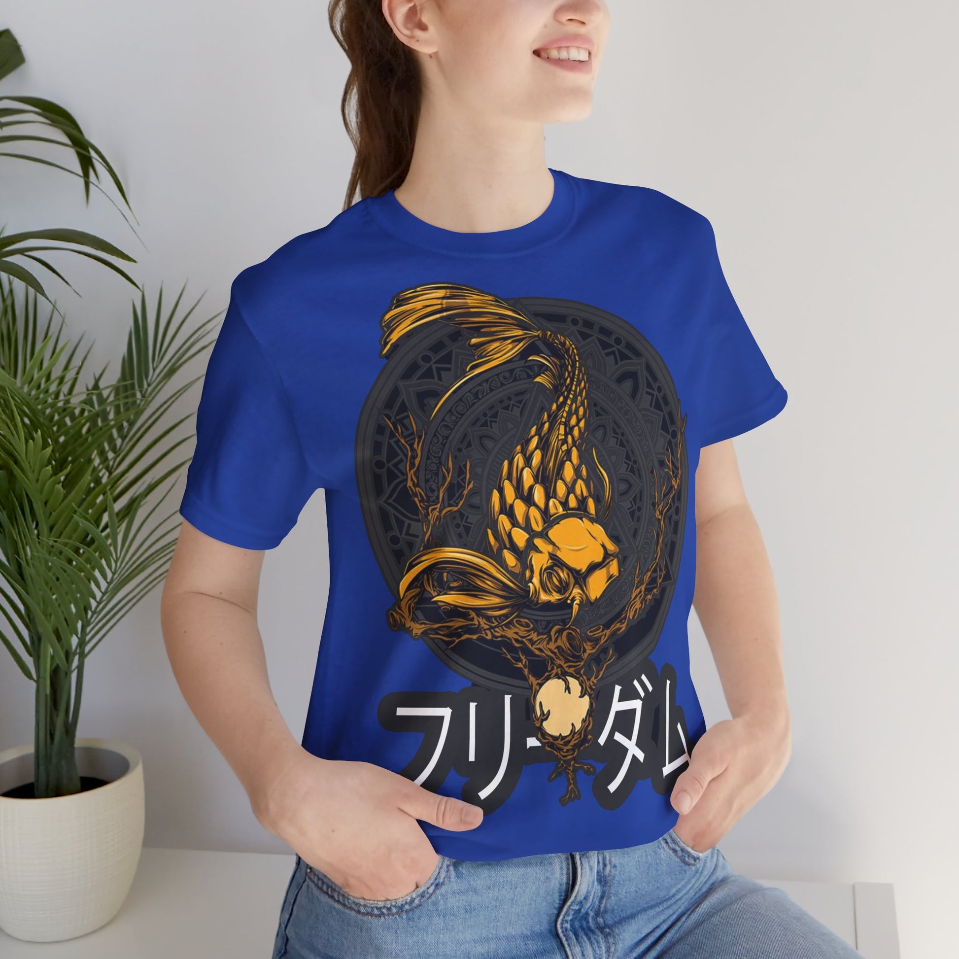 Artistic Koi T-Shirt - "Freedom" - GFAM STORE