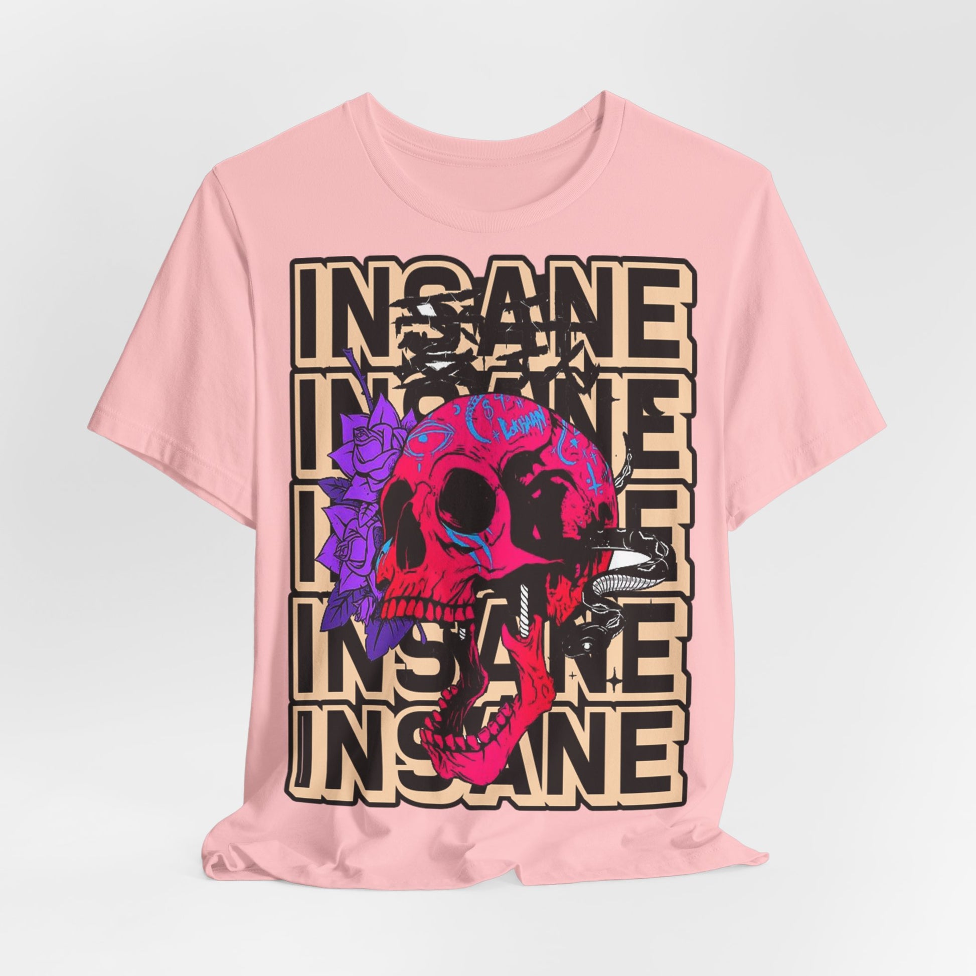 Insane Skull Graphic Tee - Unique Design - GFAM STORE