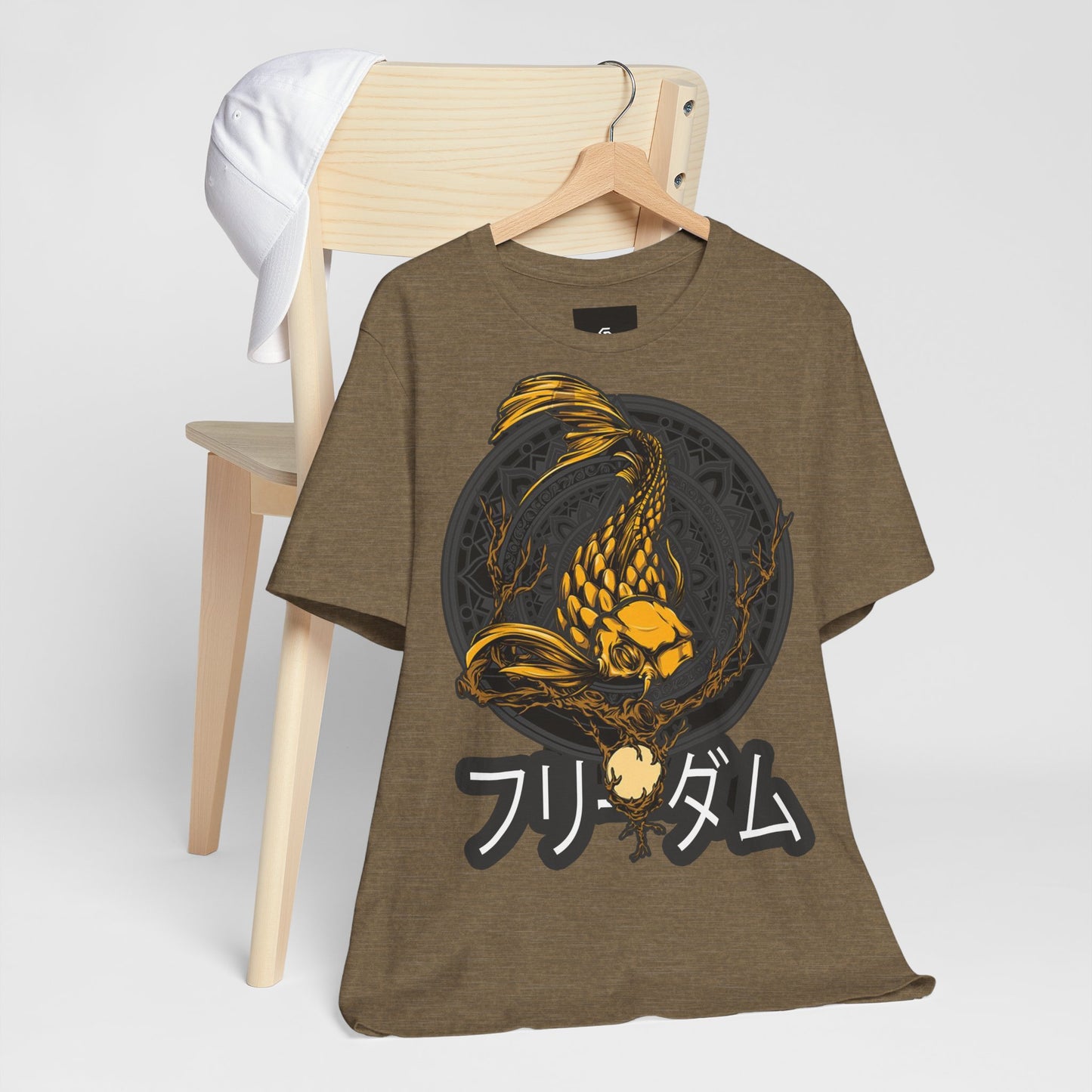 Artistic Koi T-Shirt - "Freedom" - GFAM STORE