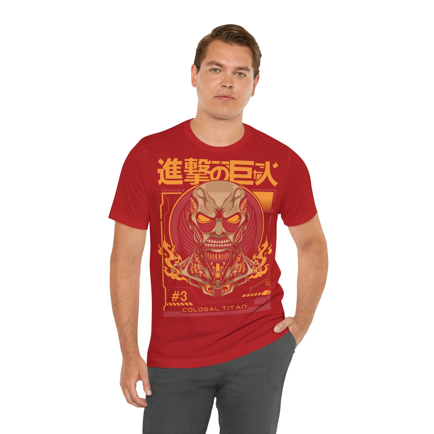 Attack on Titan T-Shirt - Robotic Colossal Titan - GFAM STORE