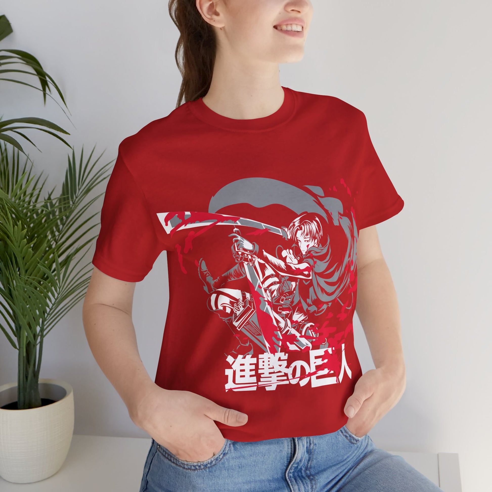 Levi Ackerman T-Shirt - Attack on Titan - GFAM STORE