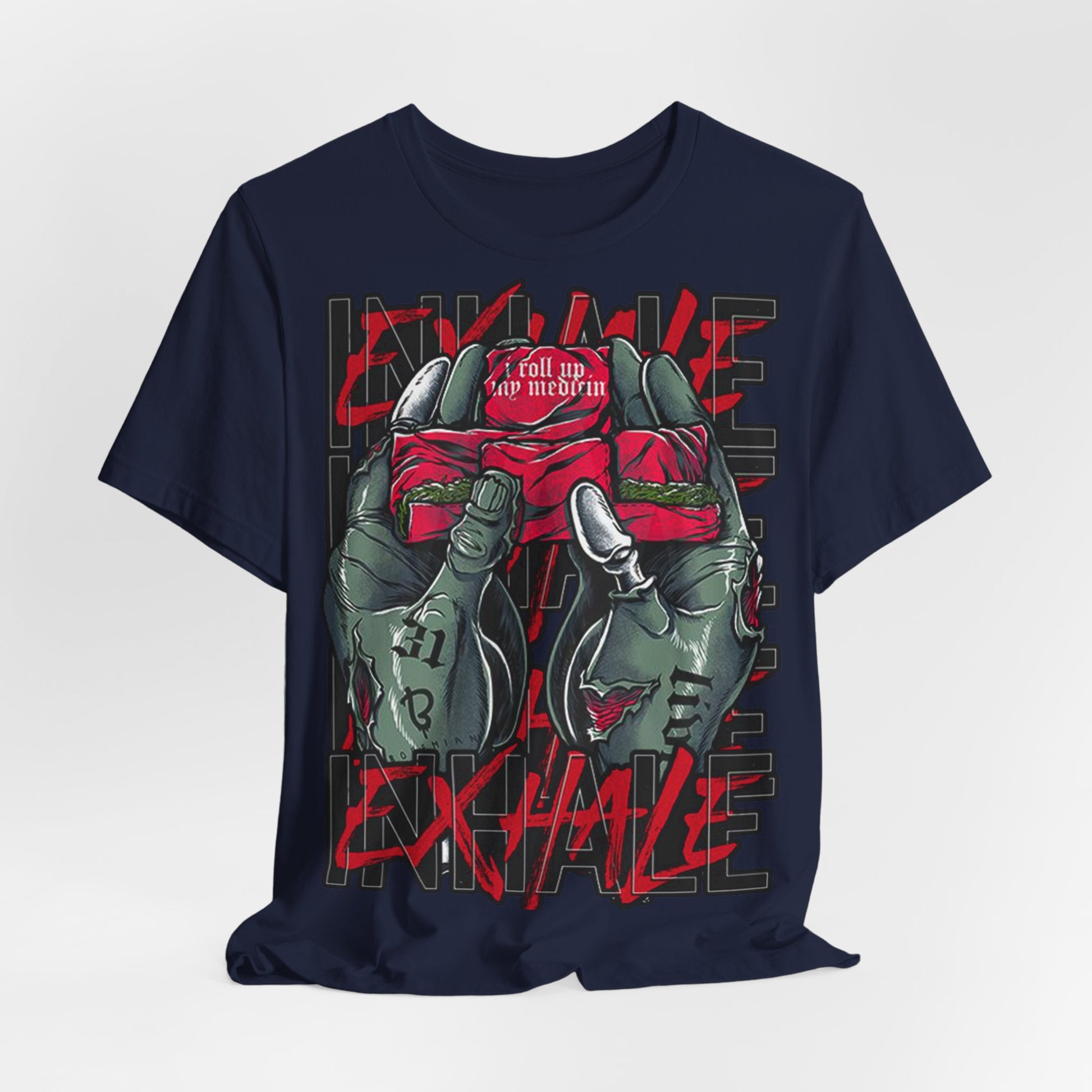 Inhale T-Shirt - Urban Graphic Art - GFAM STORE