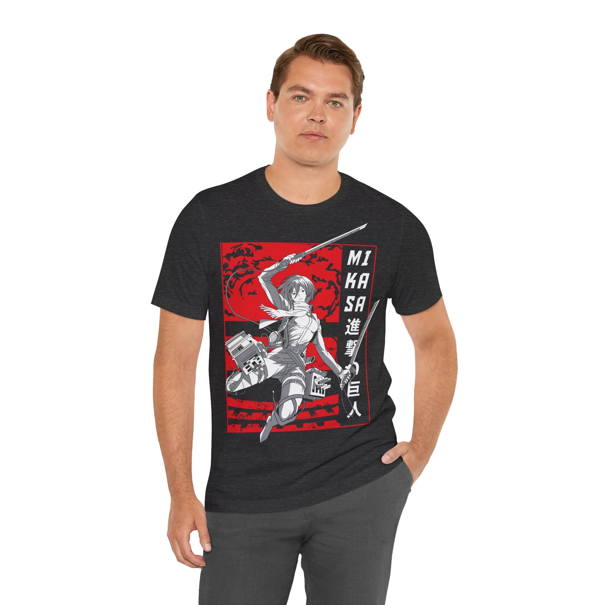 Attack on Titan T-Shirt - Mikasa Ackerman - GFAM STORE