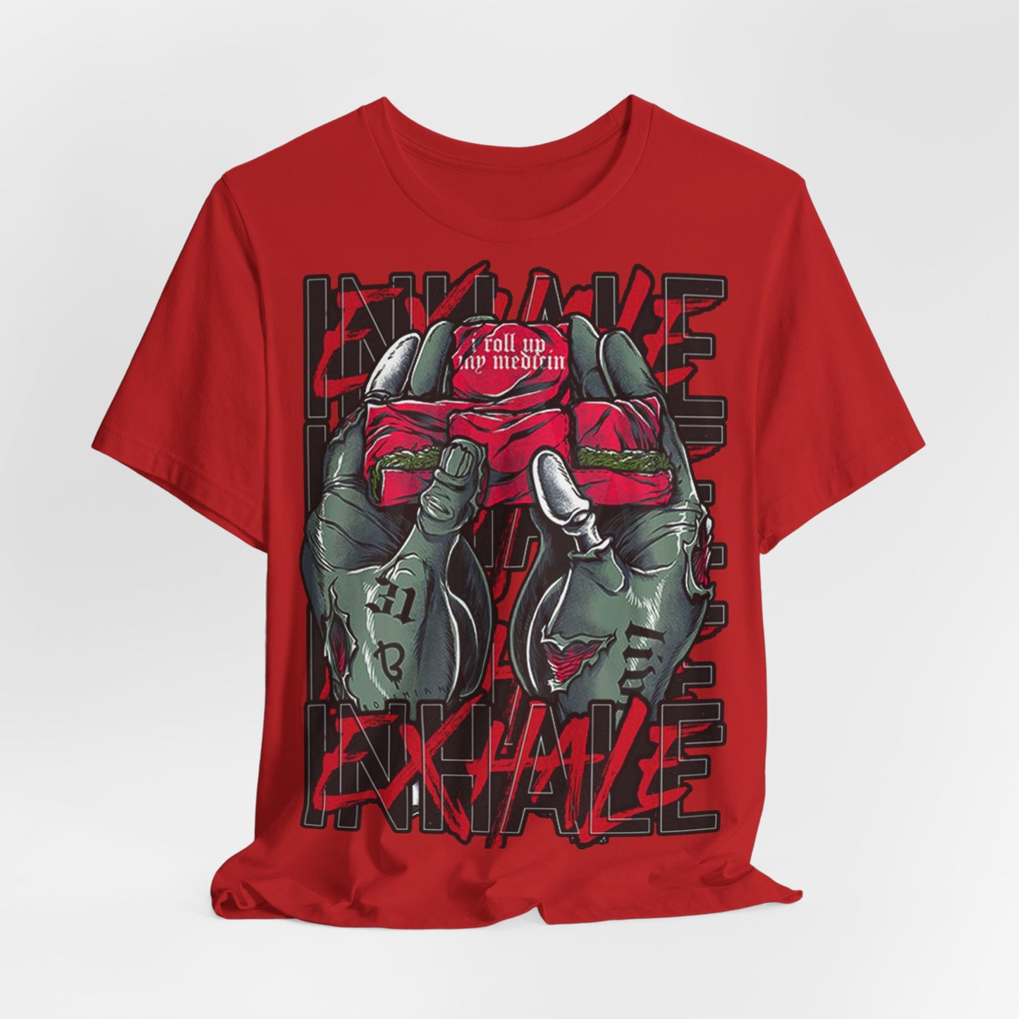 Inhale T-Shirt - Urban Graphic Art - GFAM STORE