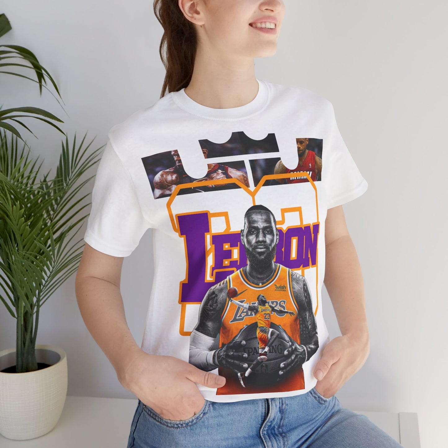 LeBron James Lakers T-Shirt - Basketball Legend - GFAM STORE