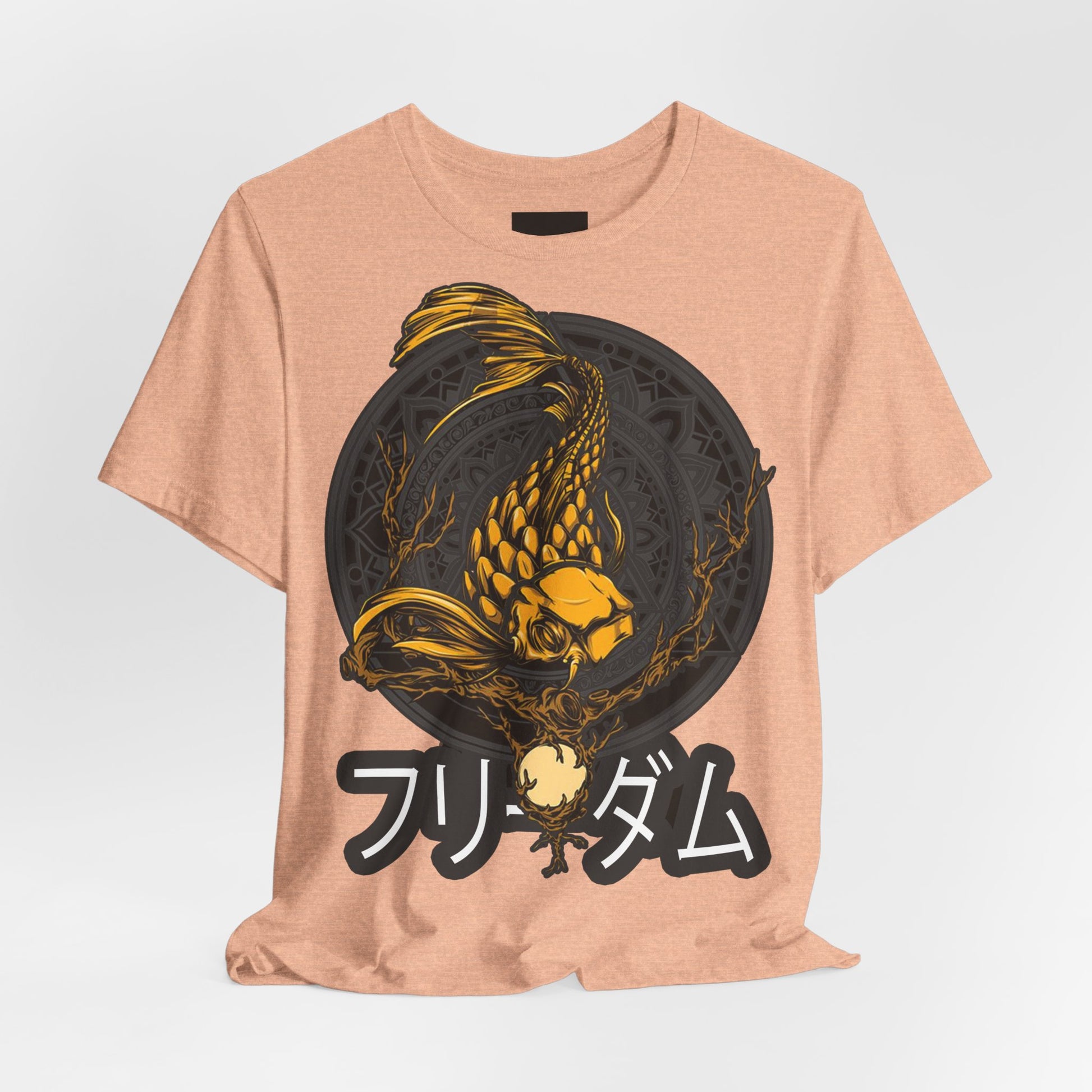 Artistic Koi T-Shirt - "Freedom" - GFAM STORE