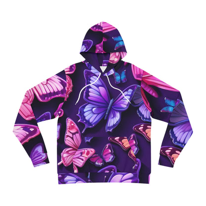 Iridescent Butterfly Sweatshirt with Hood - GFAM STORE