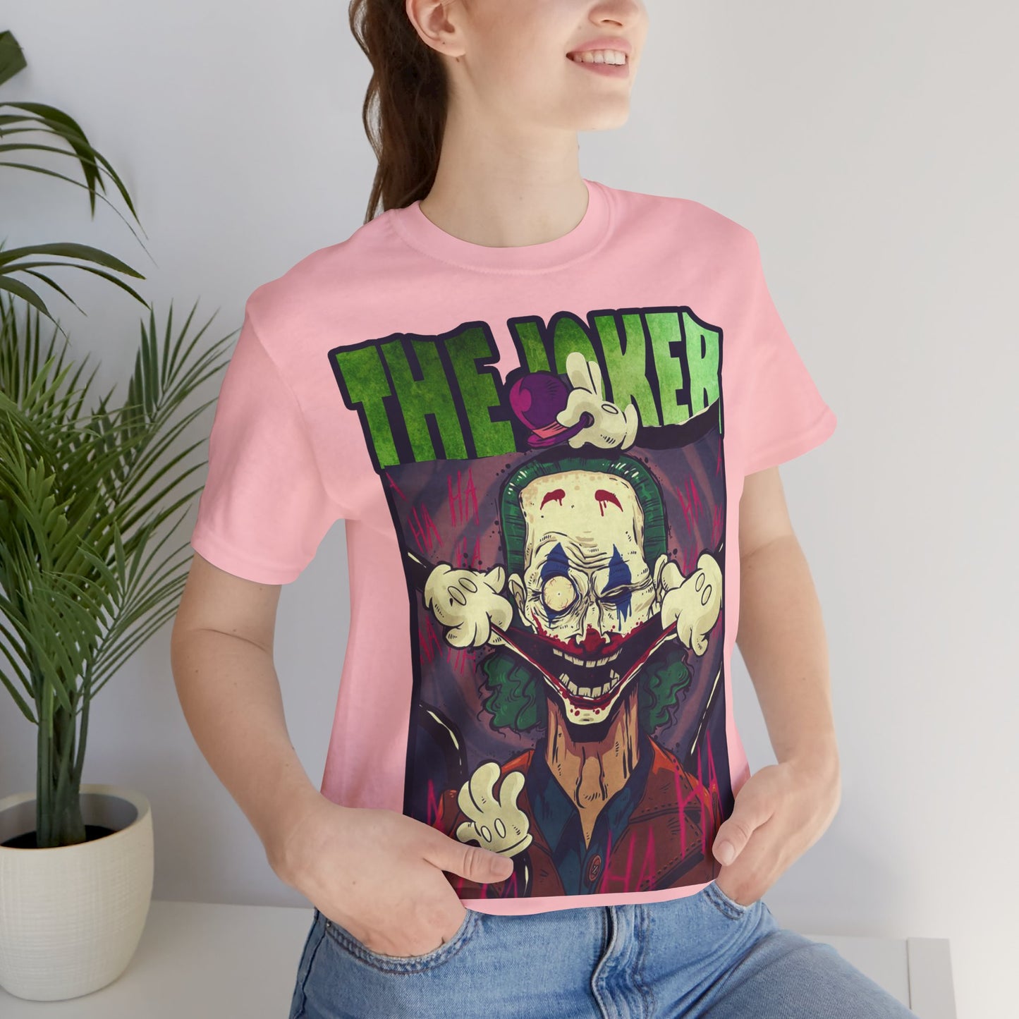 "The Joker" T-Shirt - Horror Cartoon Design - GFAM STORE