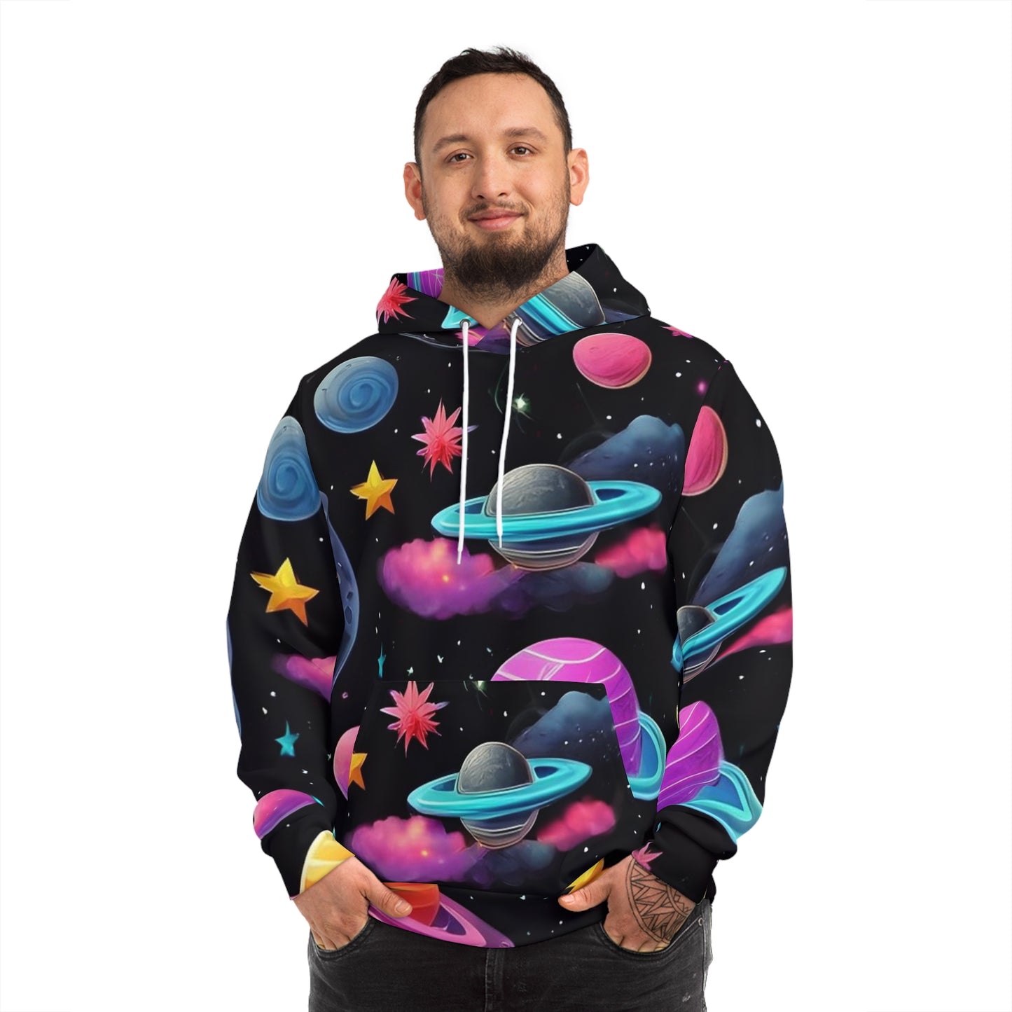 Solar System Sweatshirt with Hood - GFAM STORE