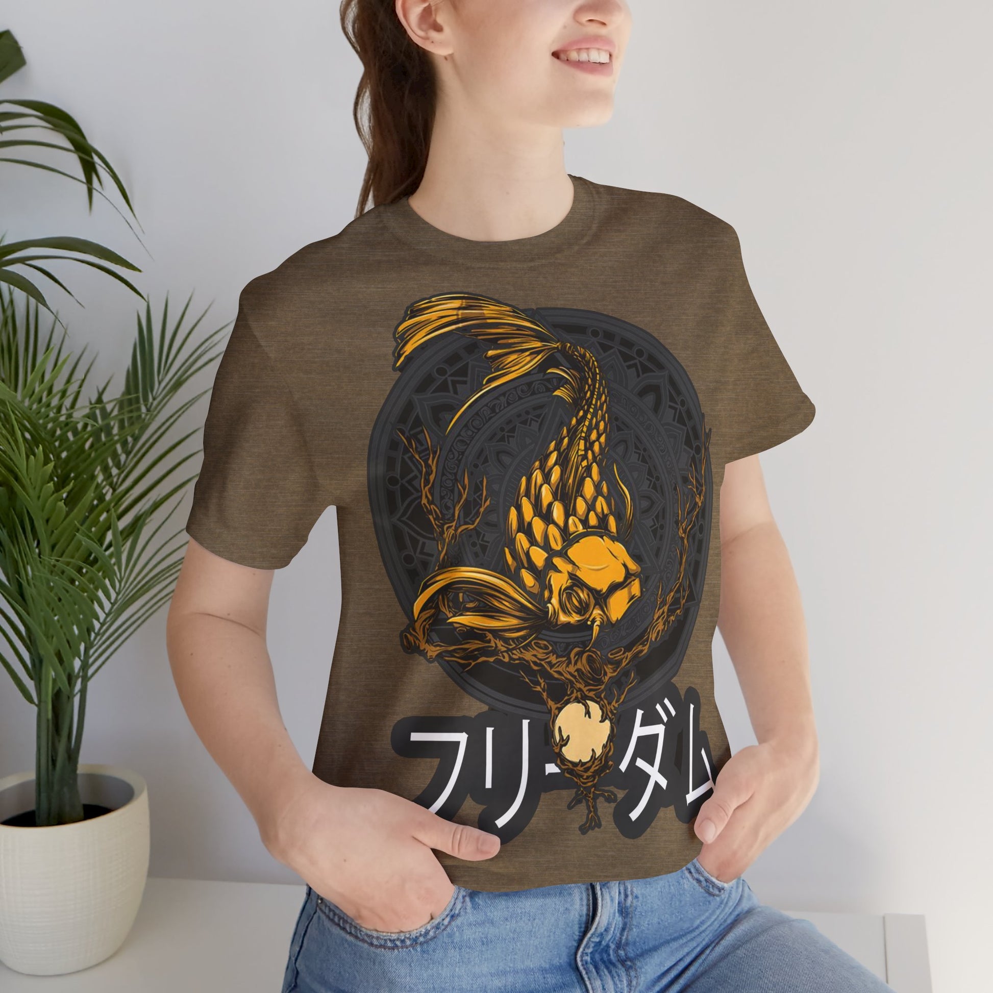 Artistic Koi T-Shirt - "Freedom" - GFAM STORE