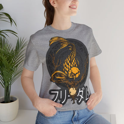 Artistic Koi T-Shirt - "Freedom" - GFAM STORE