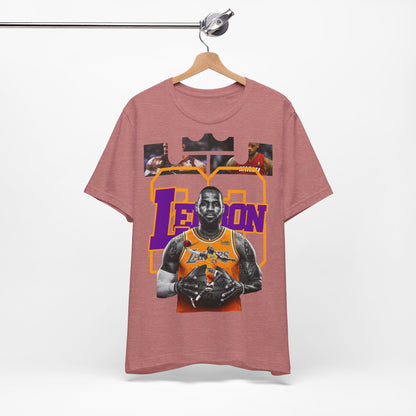 LeBron James Lakers T-Shirt - Basketball Legend - GFAM STORE