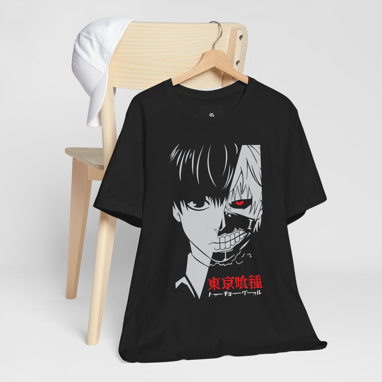 Tokyo Ghoul - Ken Kaneki Split Face T-Shirt - GFAM STORE