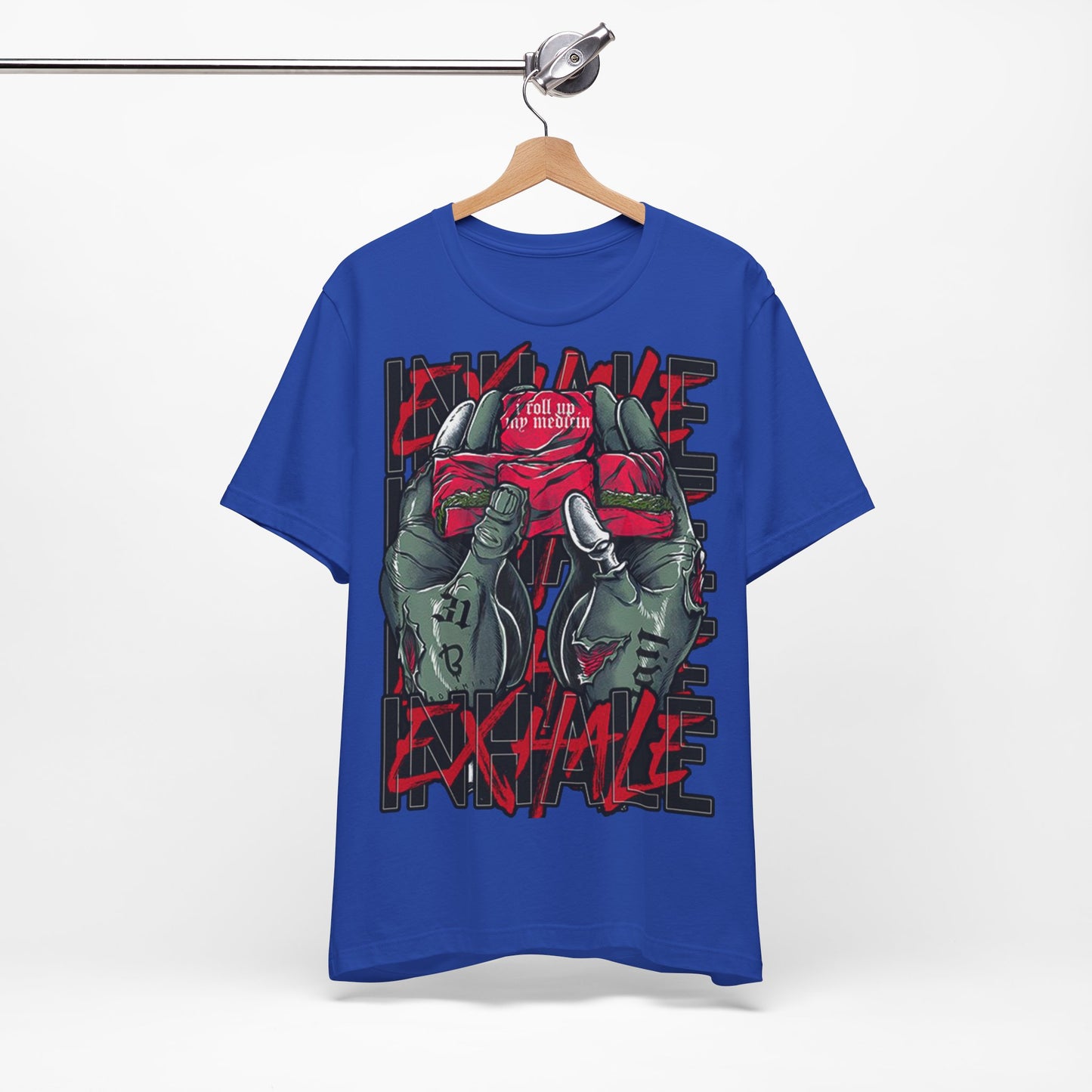 Inhale T-Shirt - Urban Graphic Art - GFAM STORE