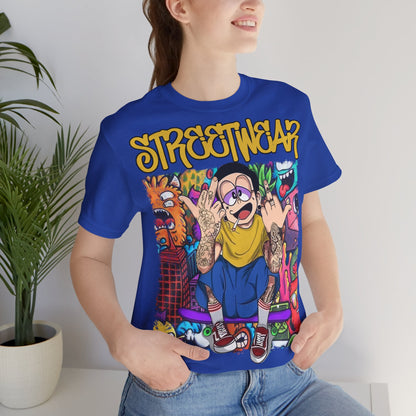 Streetwear T-Shirt - Cartoon Graphic - GFAM STORE