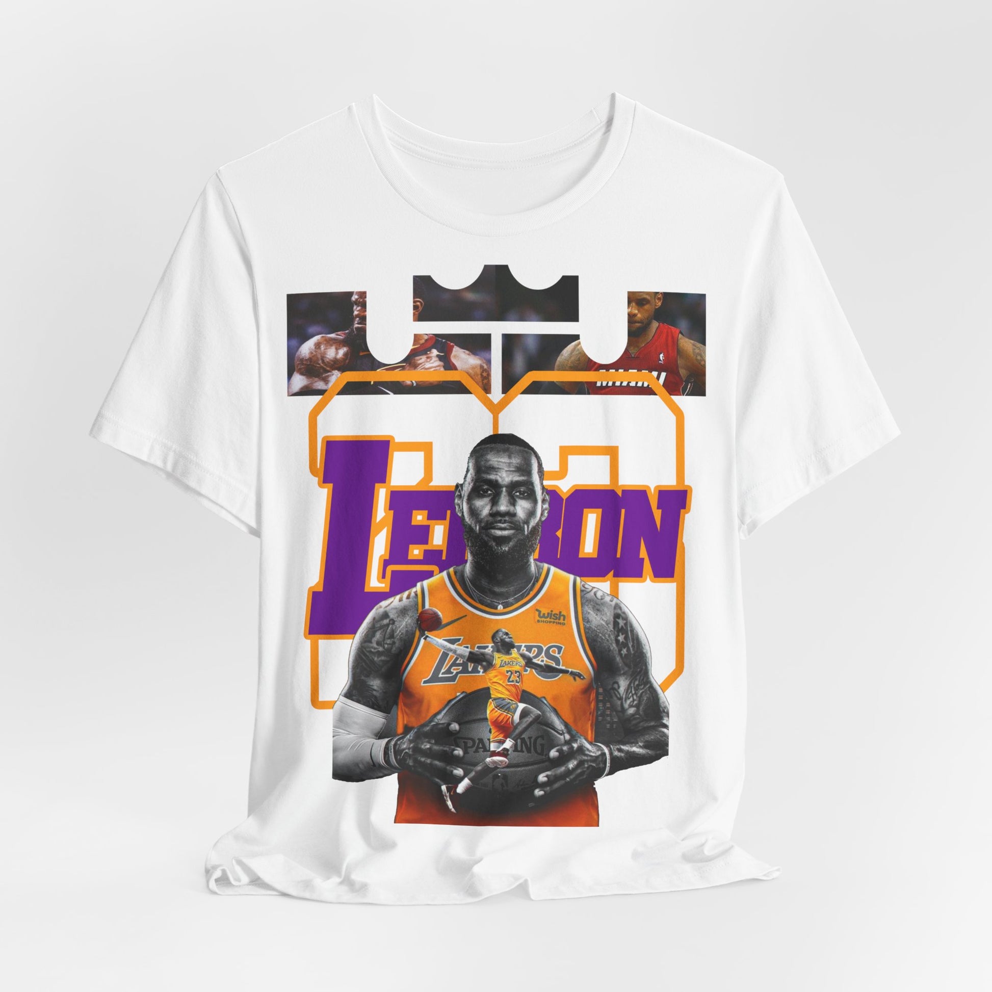 LeBron James Lakers T-Shirt - Basketball Legend - GFAM STORE