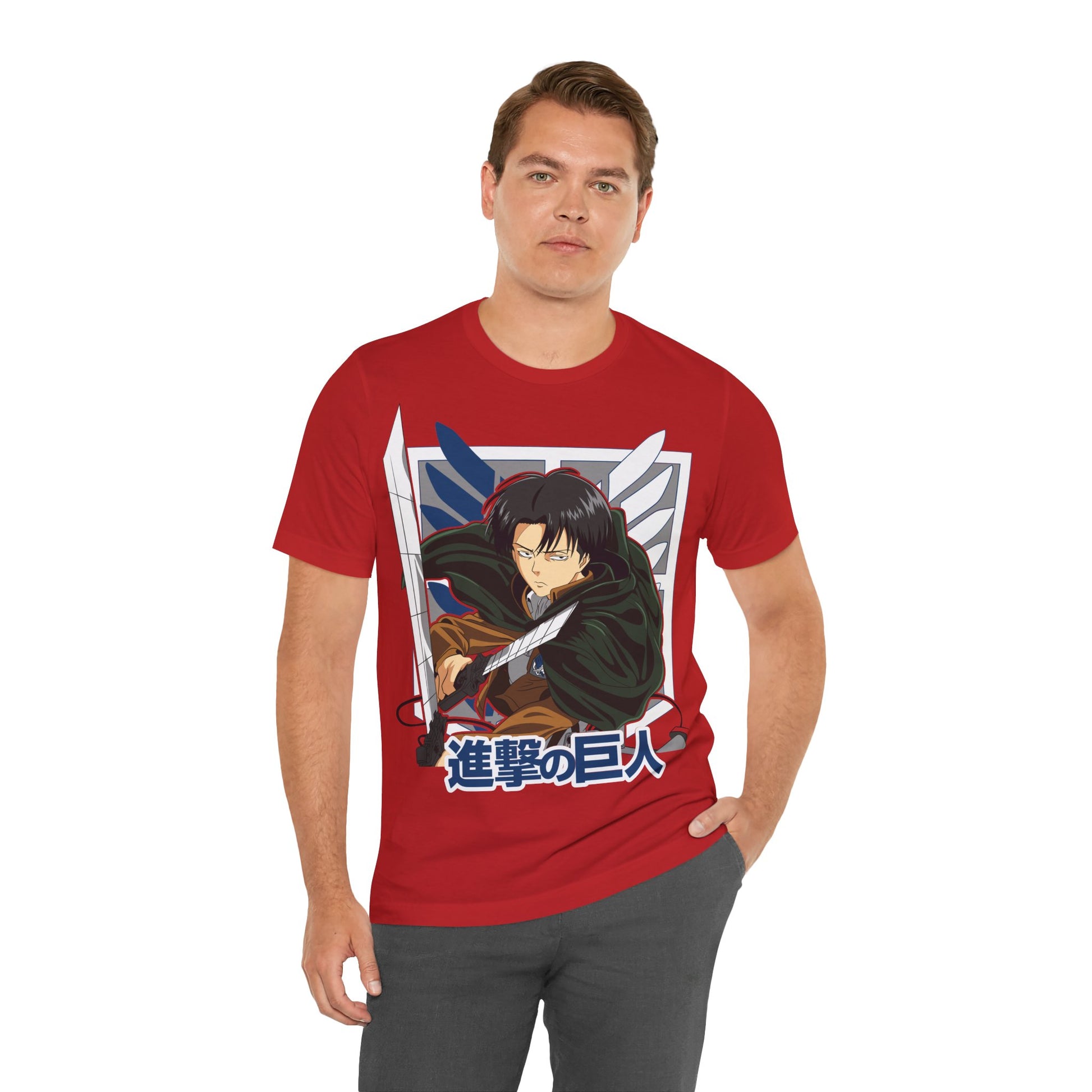 Levi Ackerman T-Shirt - The Walls' Soldier - GFAM STORE