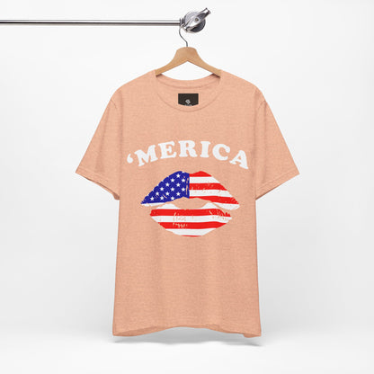 'Merica Tee - American Kiss - GFAM STORE