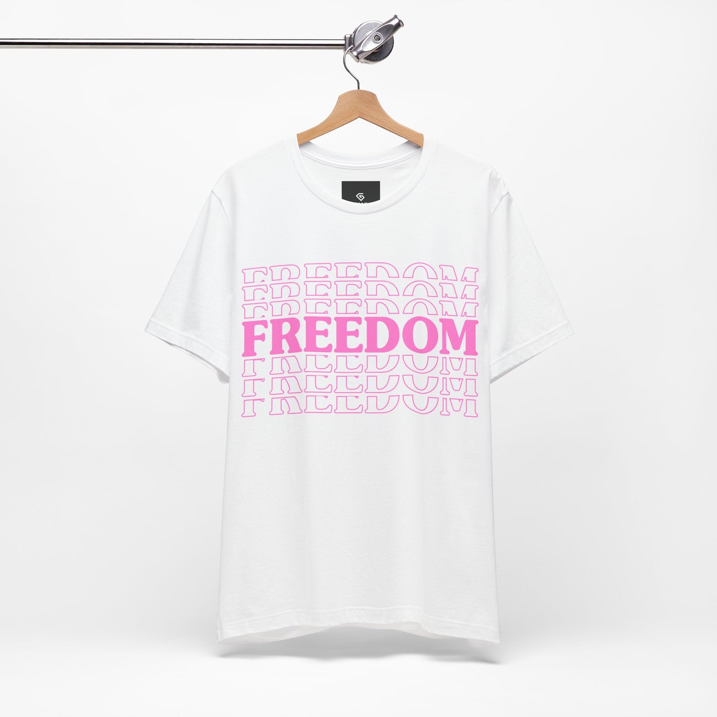 Freedom Stacked T-Shirt - GFAM STORE