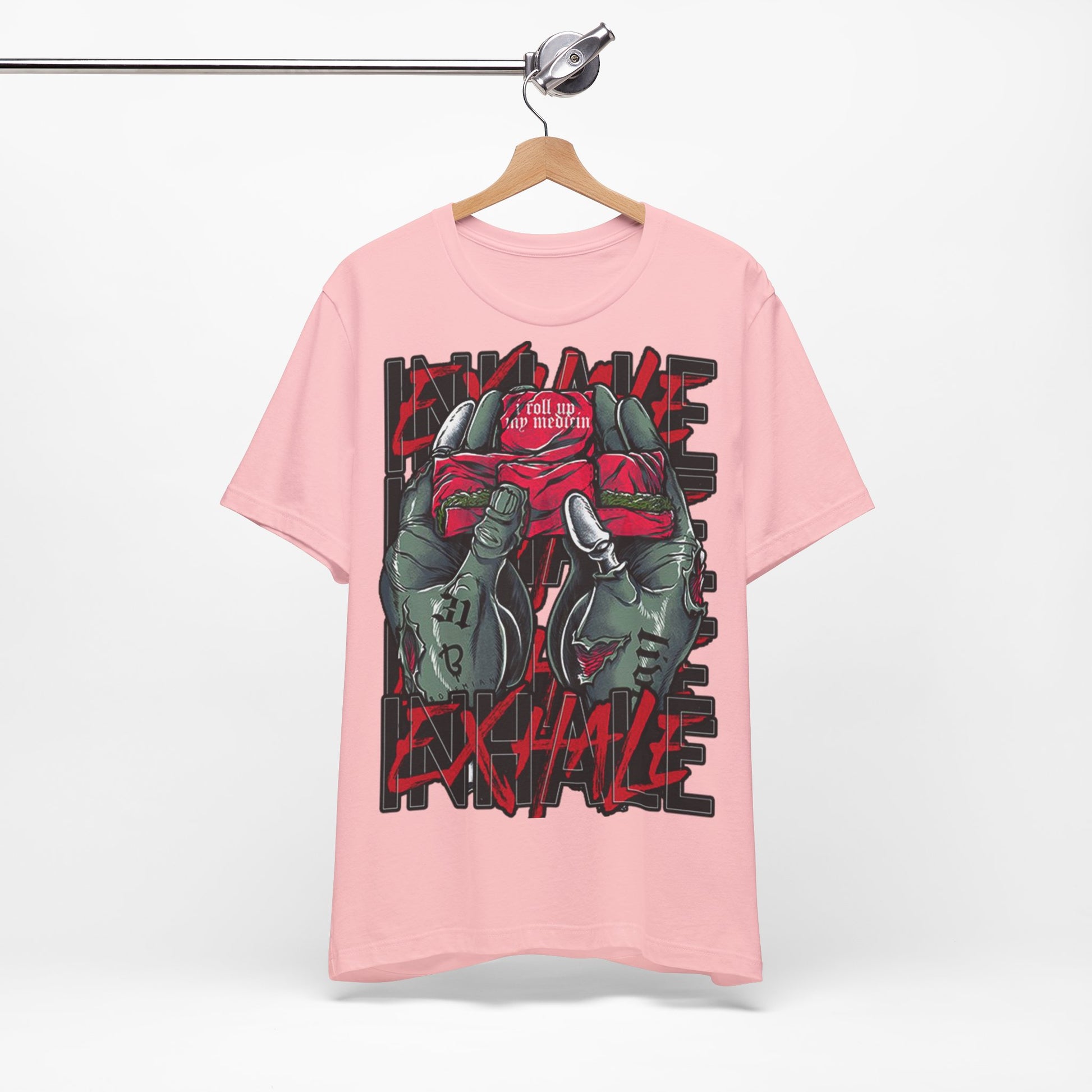 Inhale T-Shirt - Urban Graphic Art - GFAM STORE