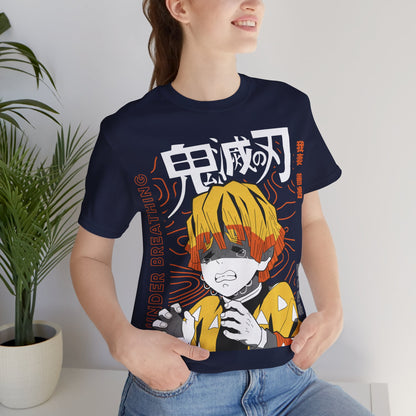 Demon Slayer T-Shirt - Thunder Breathing - Zenitsu Agatsuma - GFAM STORE