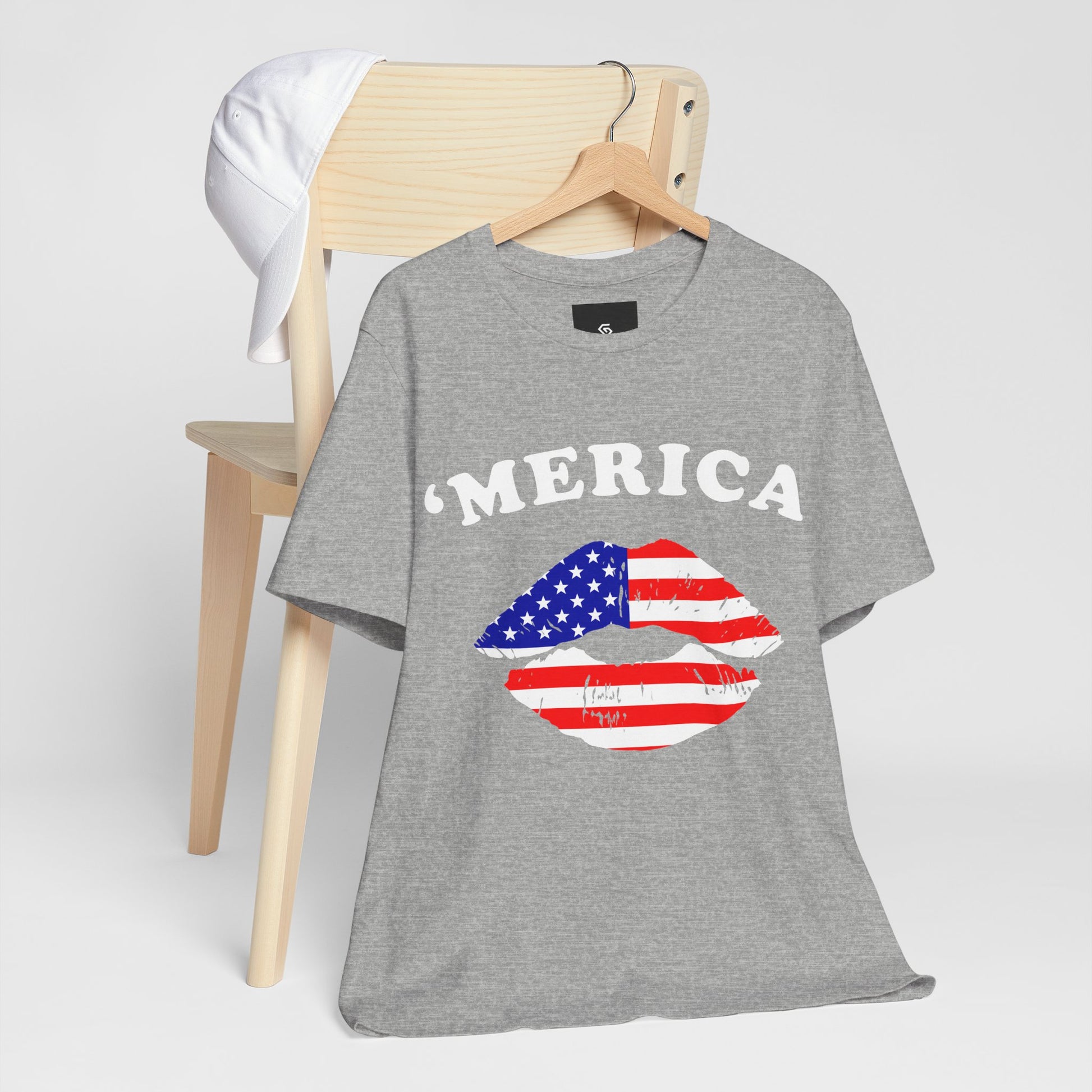 'Merica Tee - American Kiss - GFAM STORE