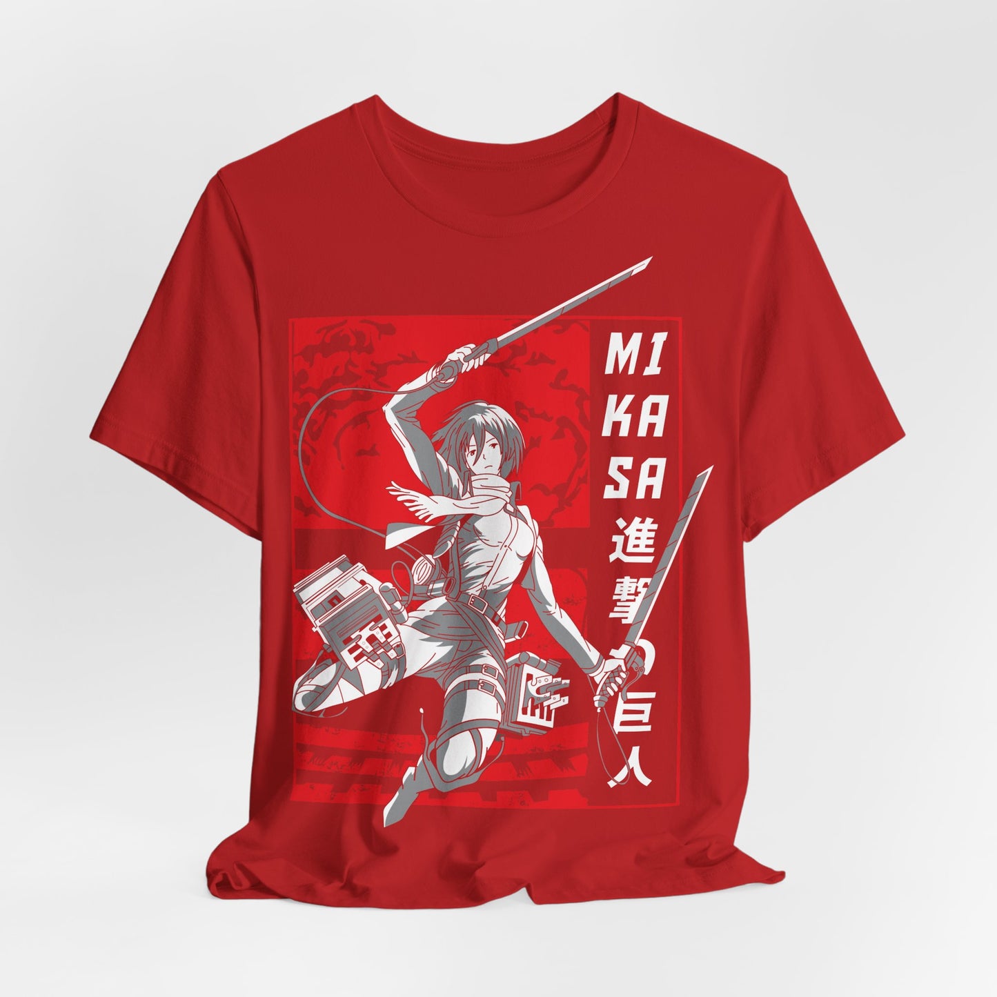 Attack on Titan T-Shirt - Mikasa Ackerman - GFAM STORE