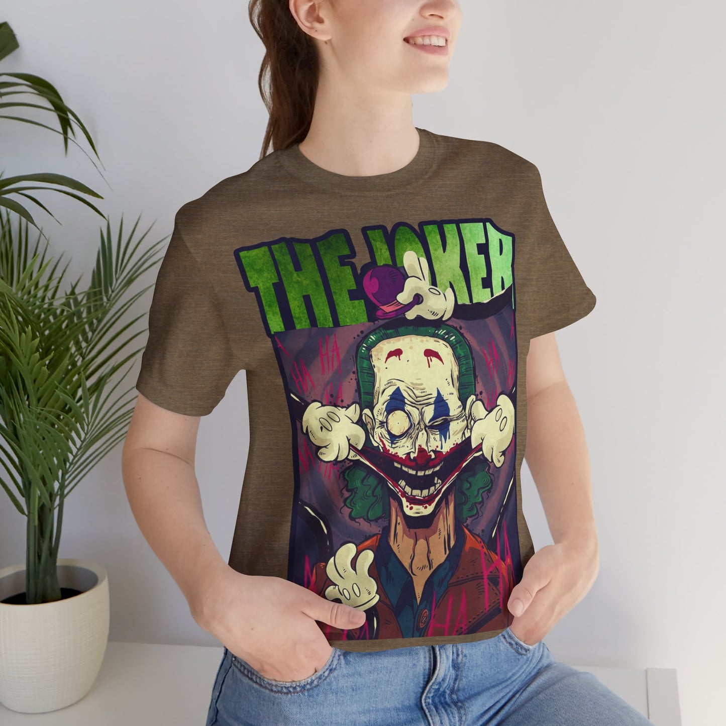 "The Joker" T-Shirt - Horror Cartoon Design - GFAM STORE