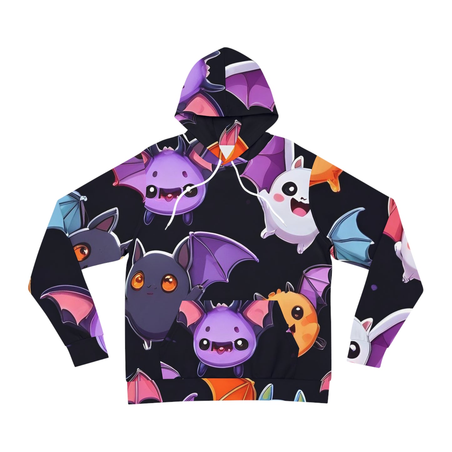 Spooky Cute Bats Sweatshirt with Hood - GFAM STORE