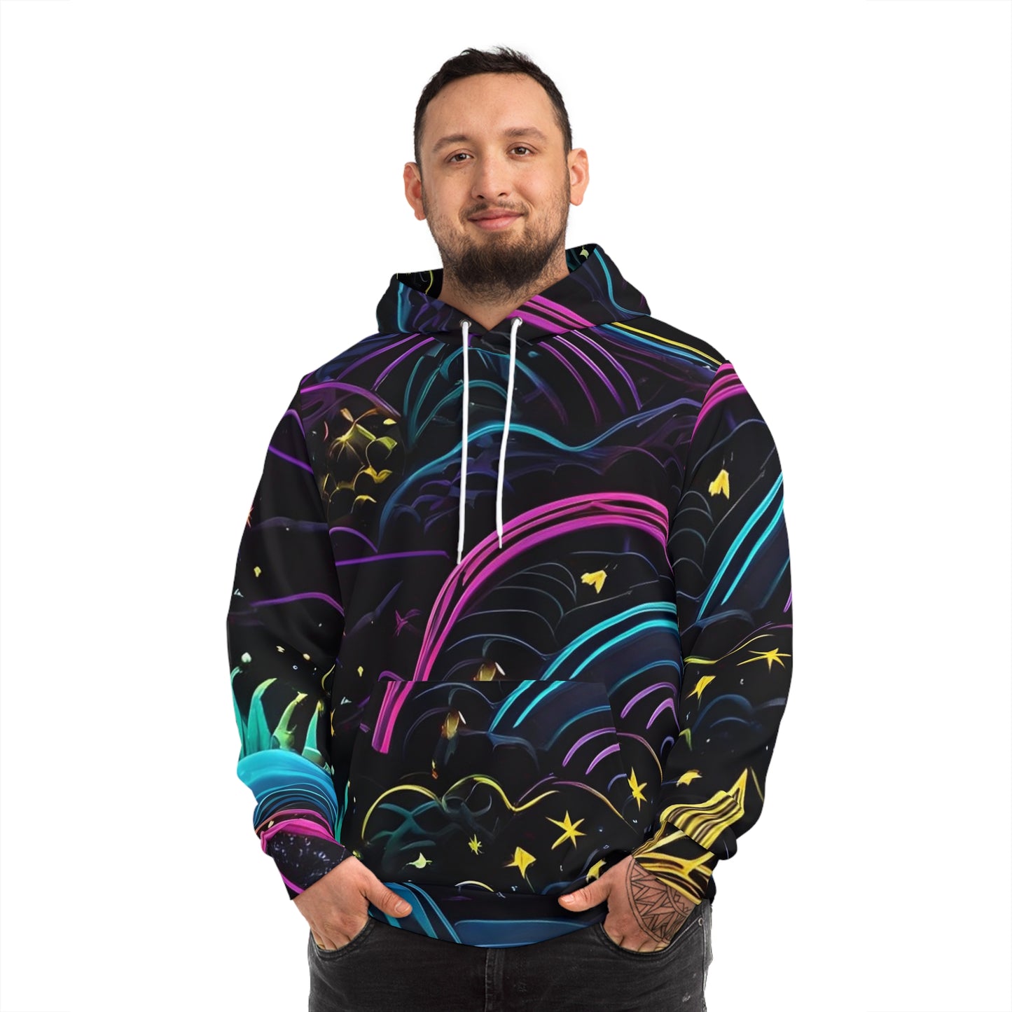 Astral Lines Sweatshirt with Hood - GFAM STORE