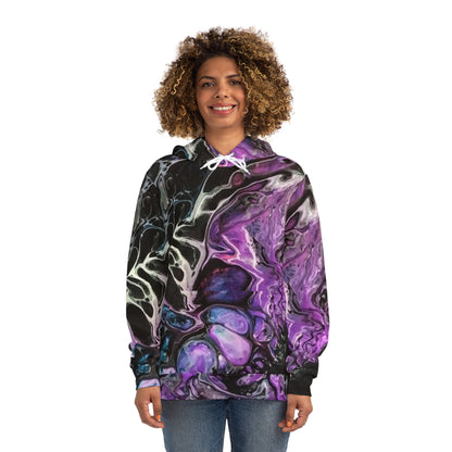 Fluid Art Abstract Sweatshirt with Hood - GFAM STORE