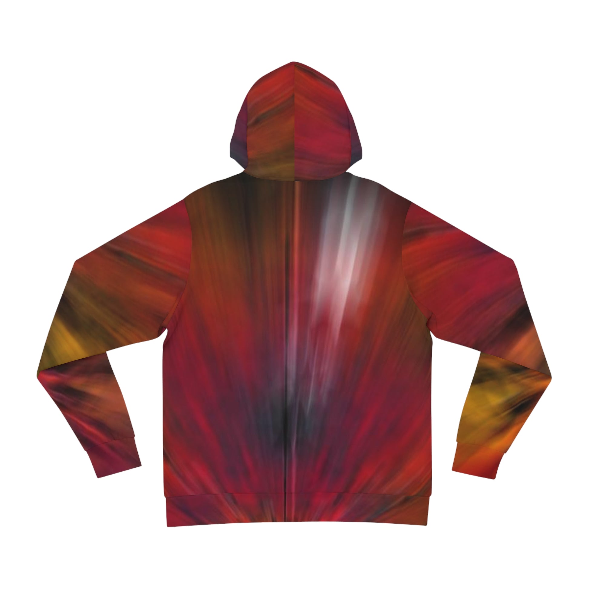 Abstract Flame Design Sweatshirt with Hood - GFAM STORE