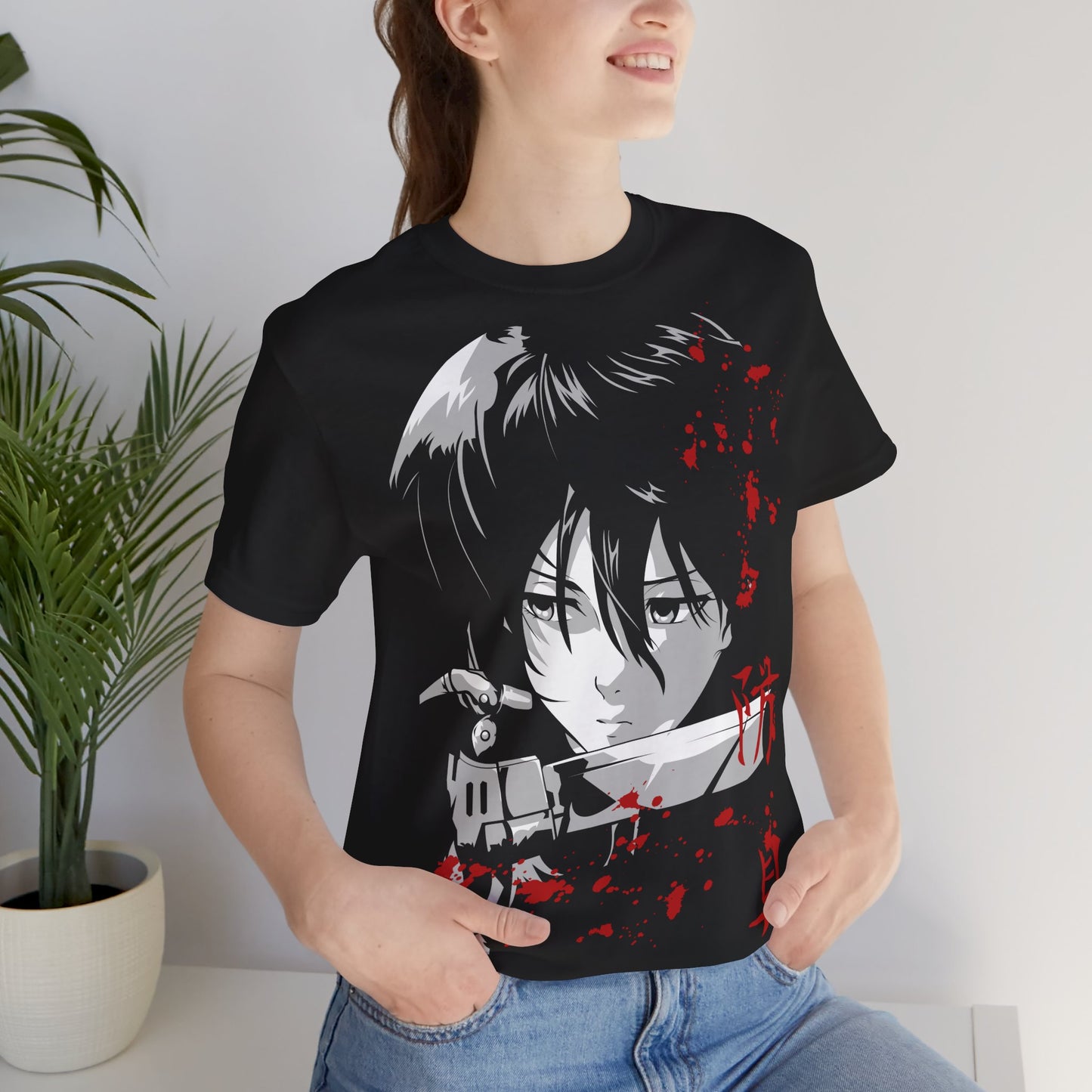 Mikasa Ackerman T-Shirt - Attack on Titan - GFAM STORE