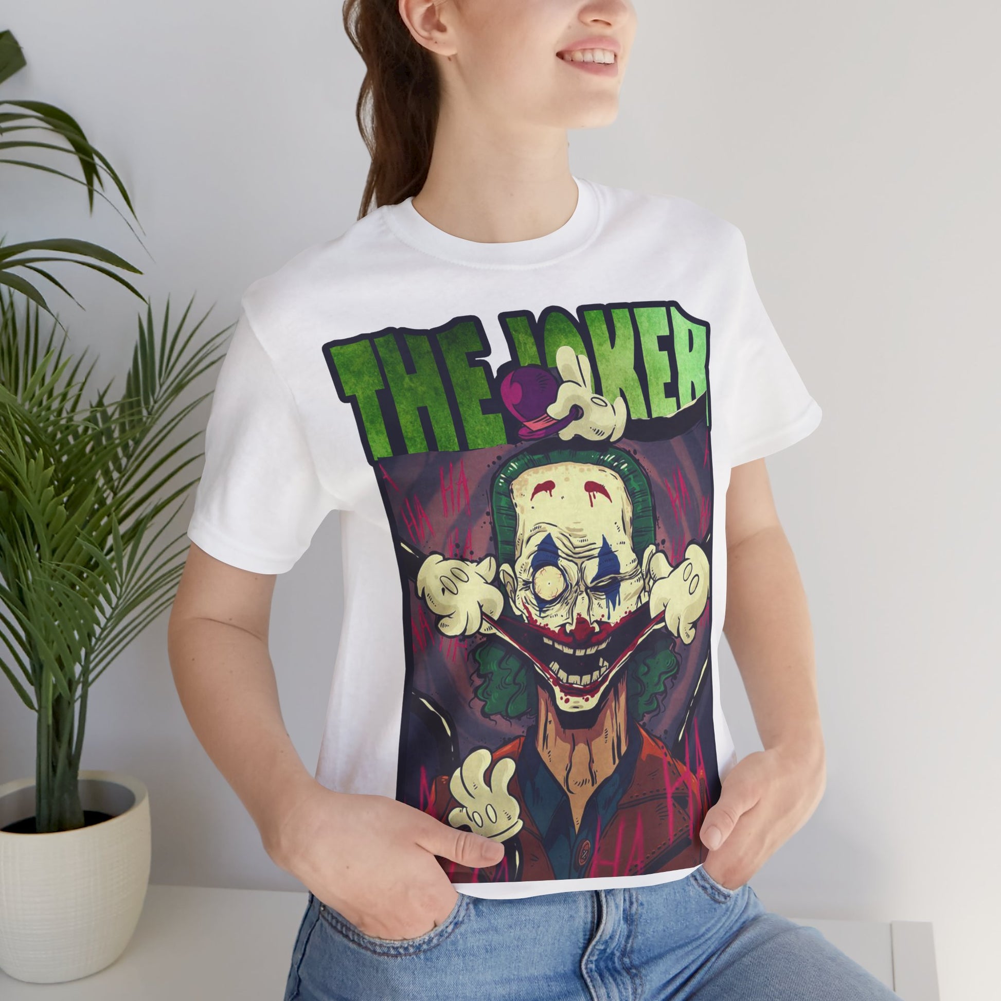 "The Joker" T-Shirt - Horror Cartoon Design - GFAM STORE