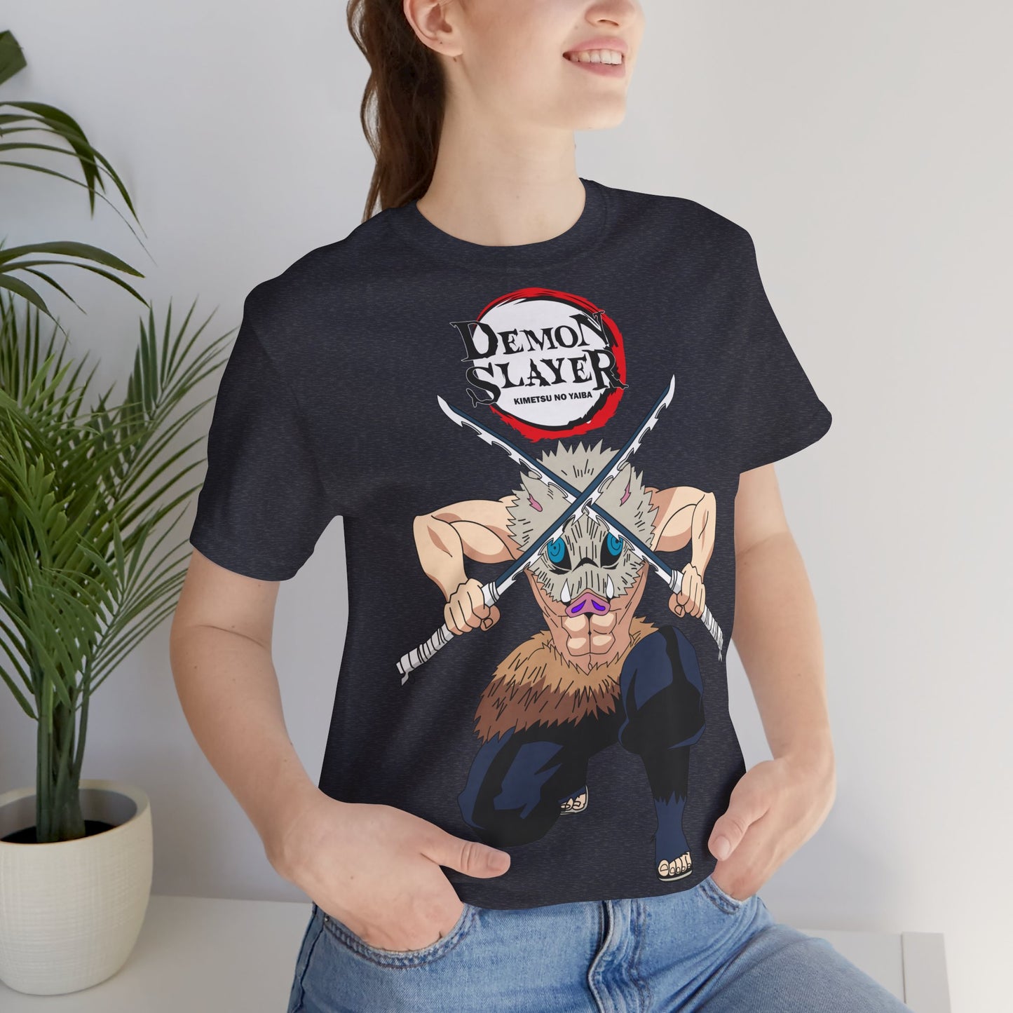 Demon Slayer: Inosuke Hashibira - The Demon Slayer T-Shirt - GFAM STORE