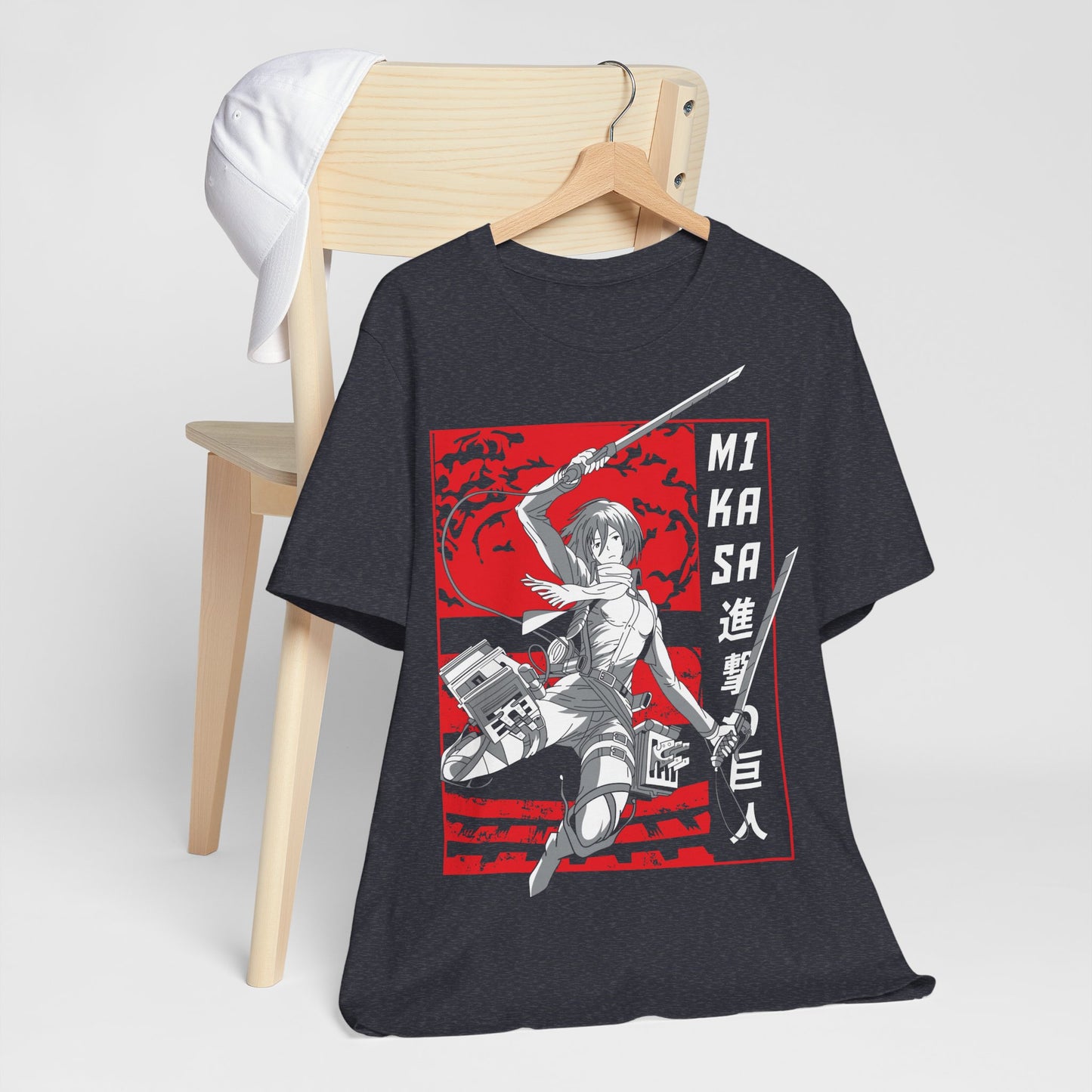 Attack on Titan T-Shirt - Mikasa Ackerman - GFAM STORE