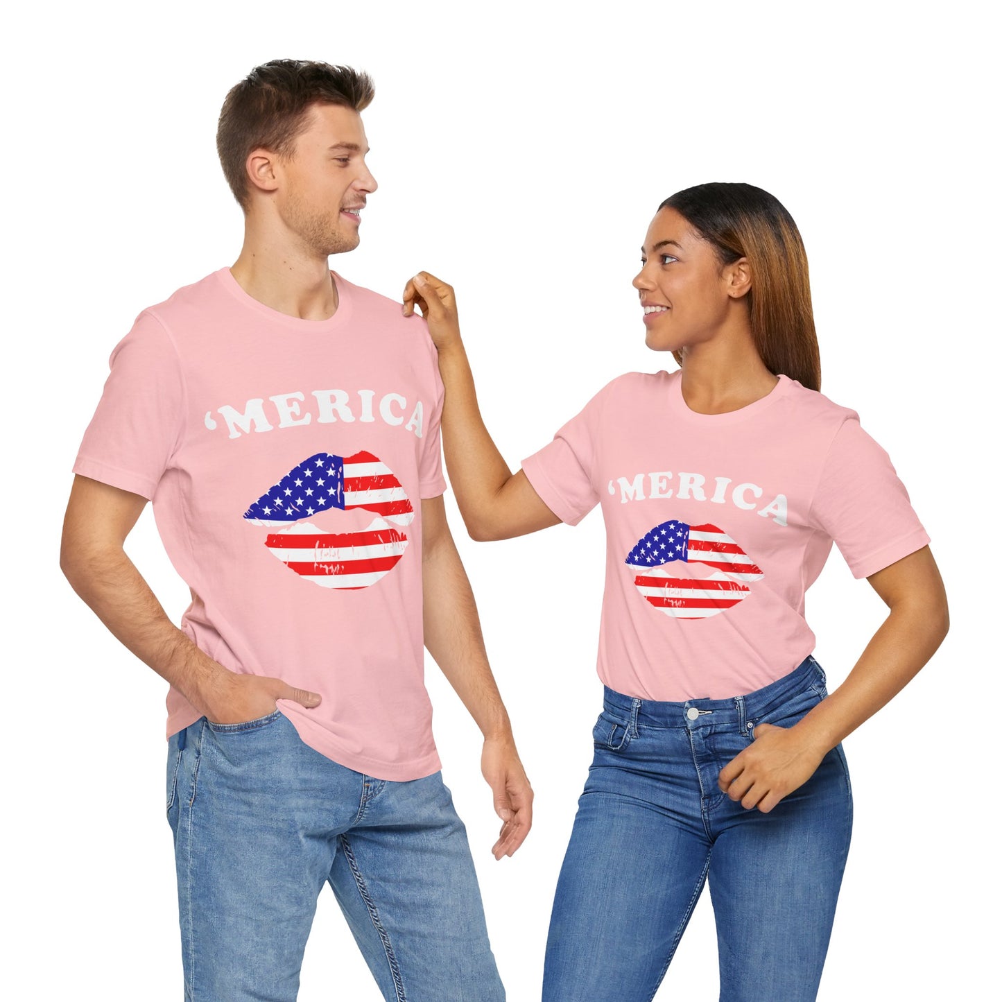 'Merica Tee - American Kiss - GFAM STORE