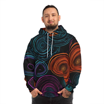 Vortex  Spiral Galaxy Sweatshirt with Hood - GFAM STORE