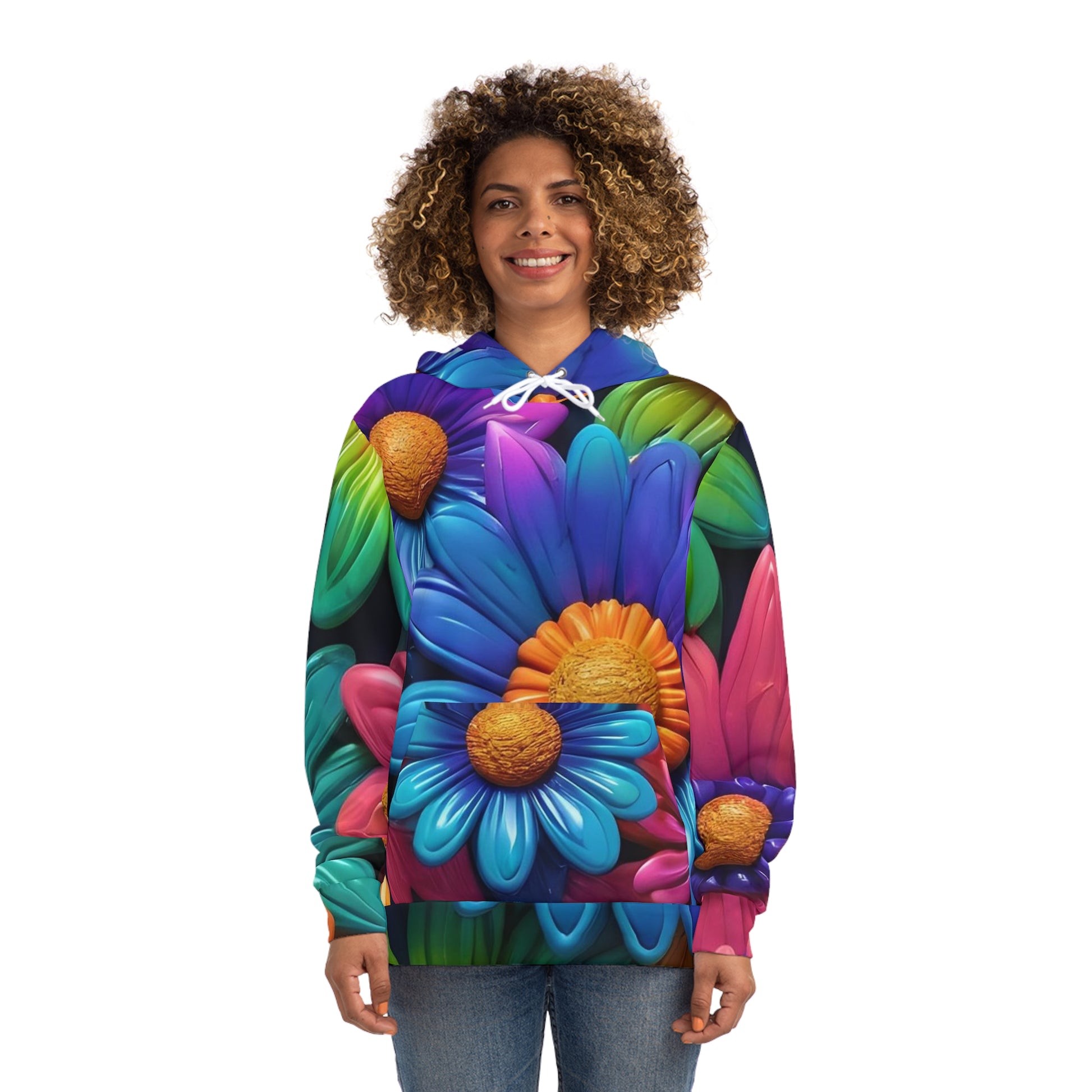 Floral Dream Sweatshirt with Hood - GFAM STORE