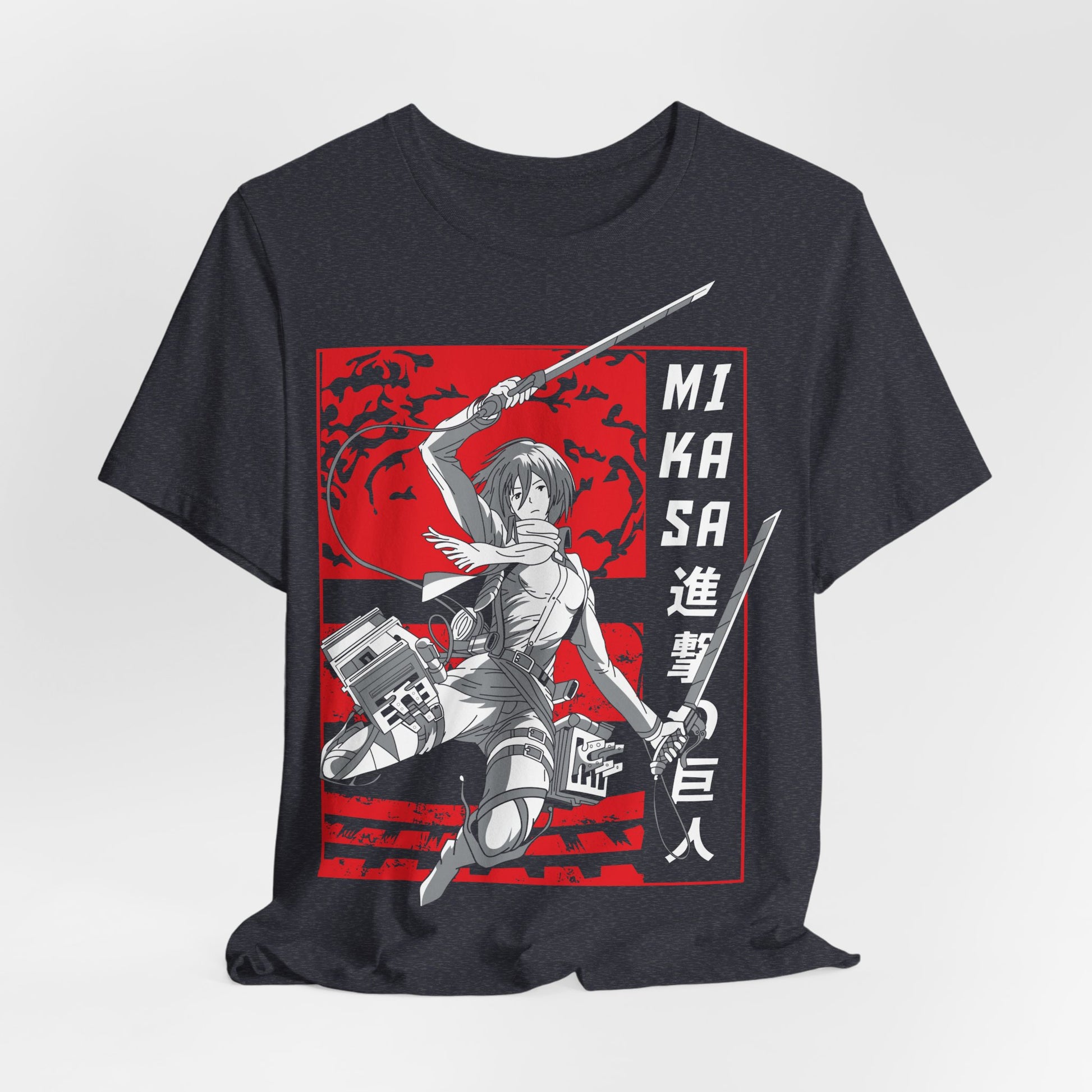 Attack on Titan T-Shirt - Mikasa Ackerman - GFAM STORE