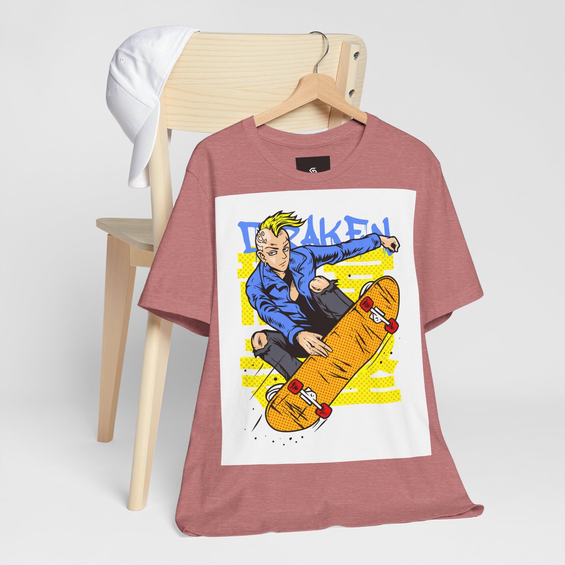 Draken Skateboard T-Shirt - GFAM STORE