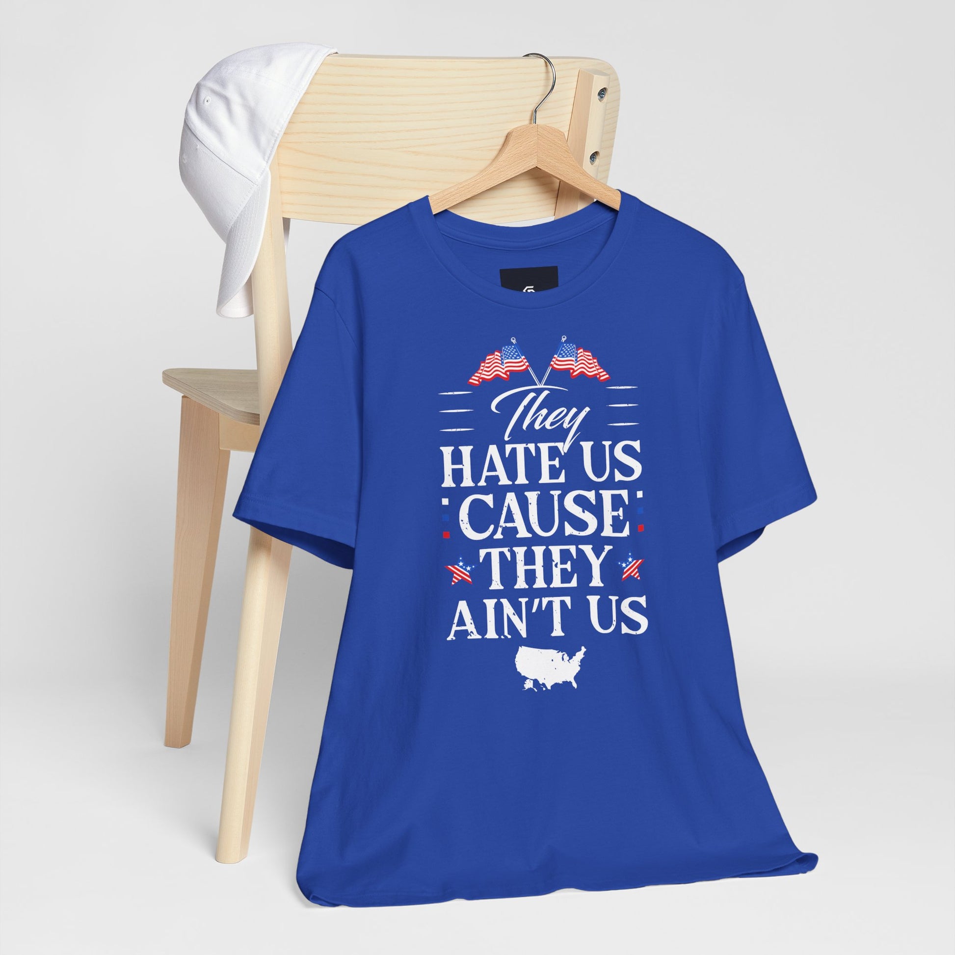 "They Hate Us Because They Ain't Us" T-Shirt - GFAM STORE